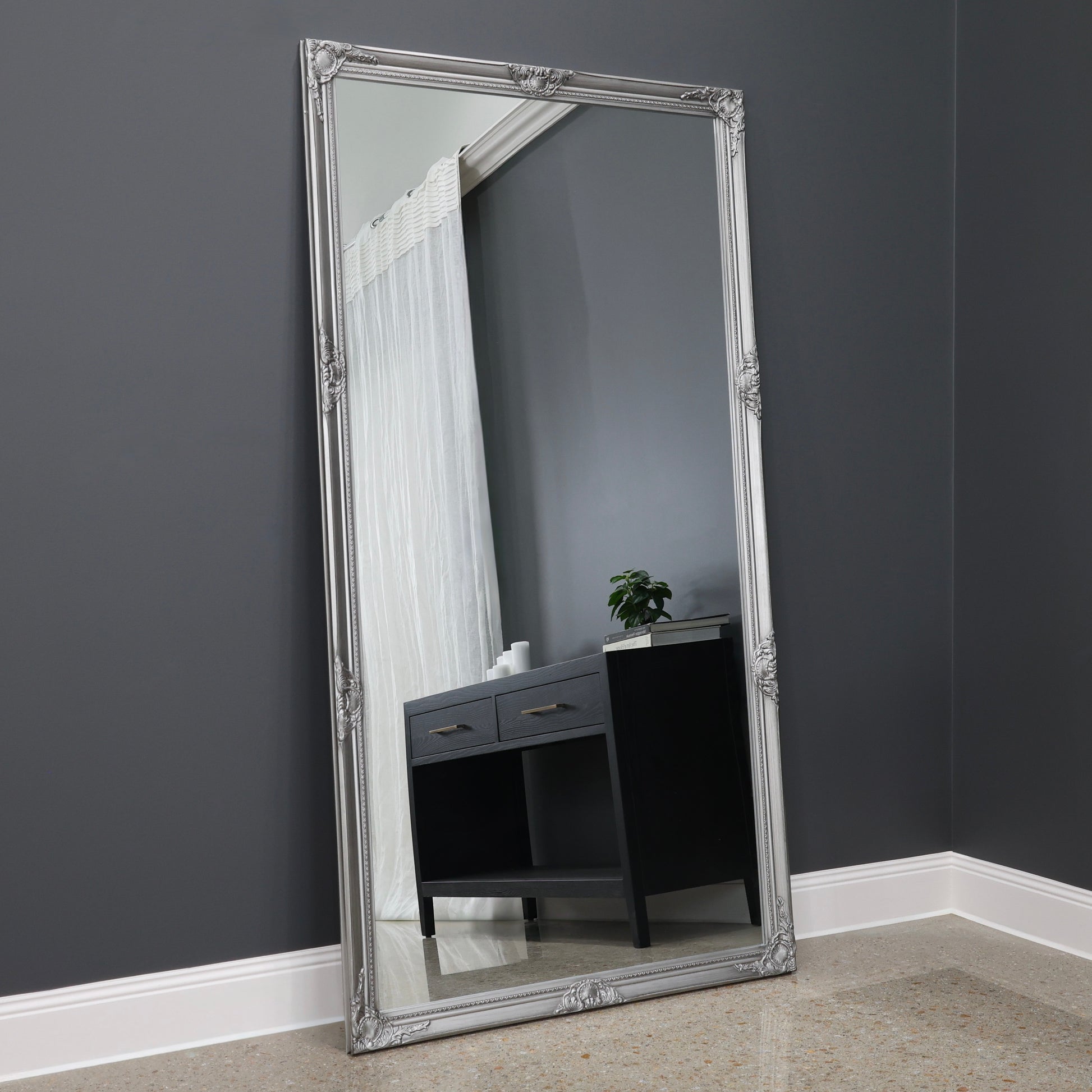 Antique Mirror - Silver