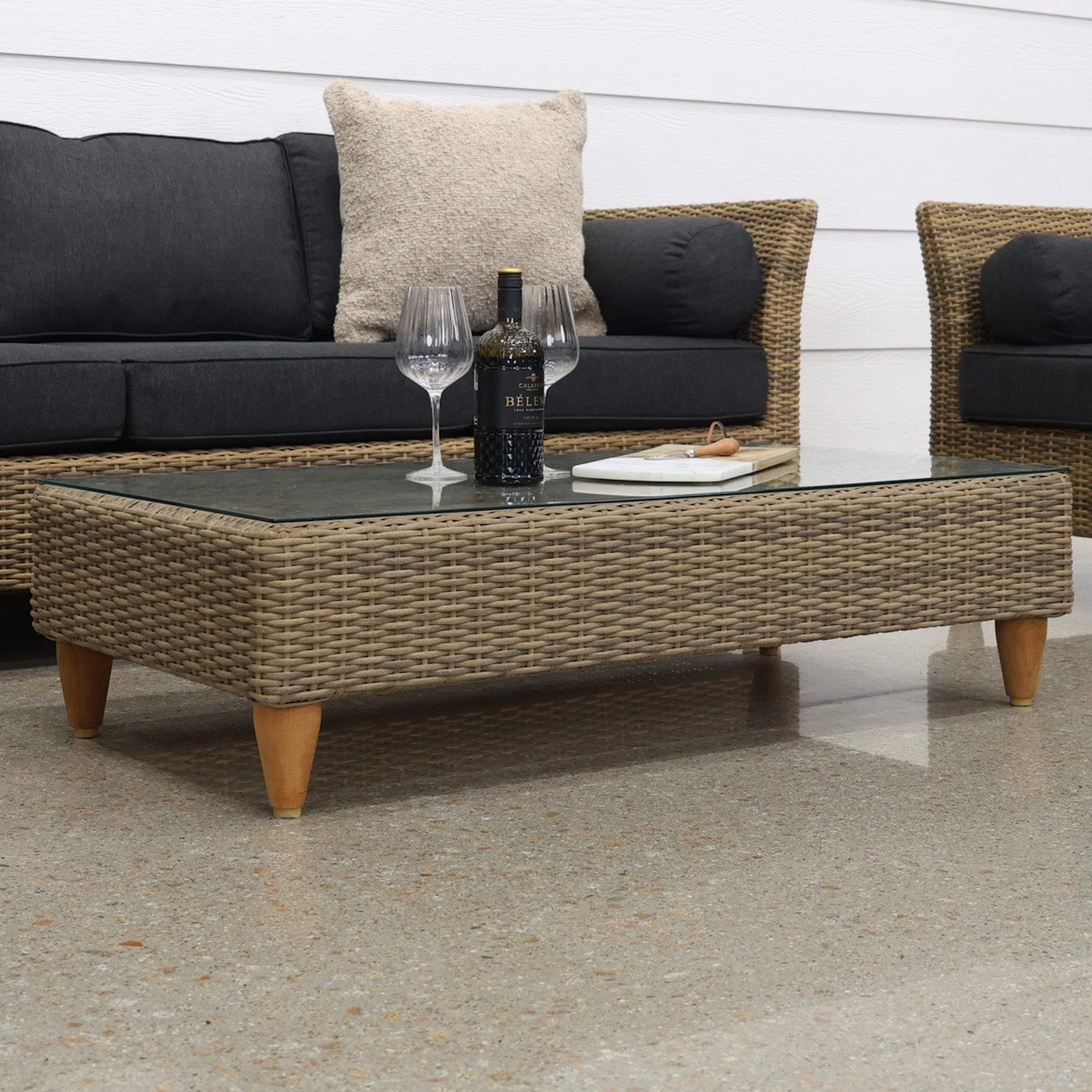Portsea Coffee Table - Brushed Wheat