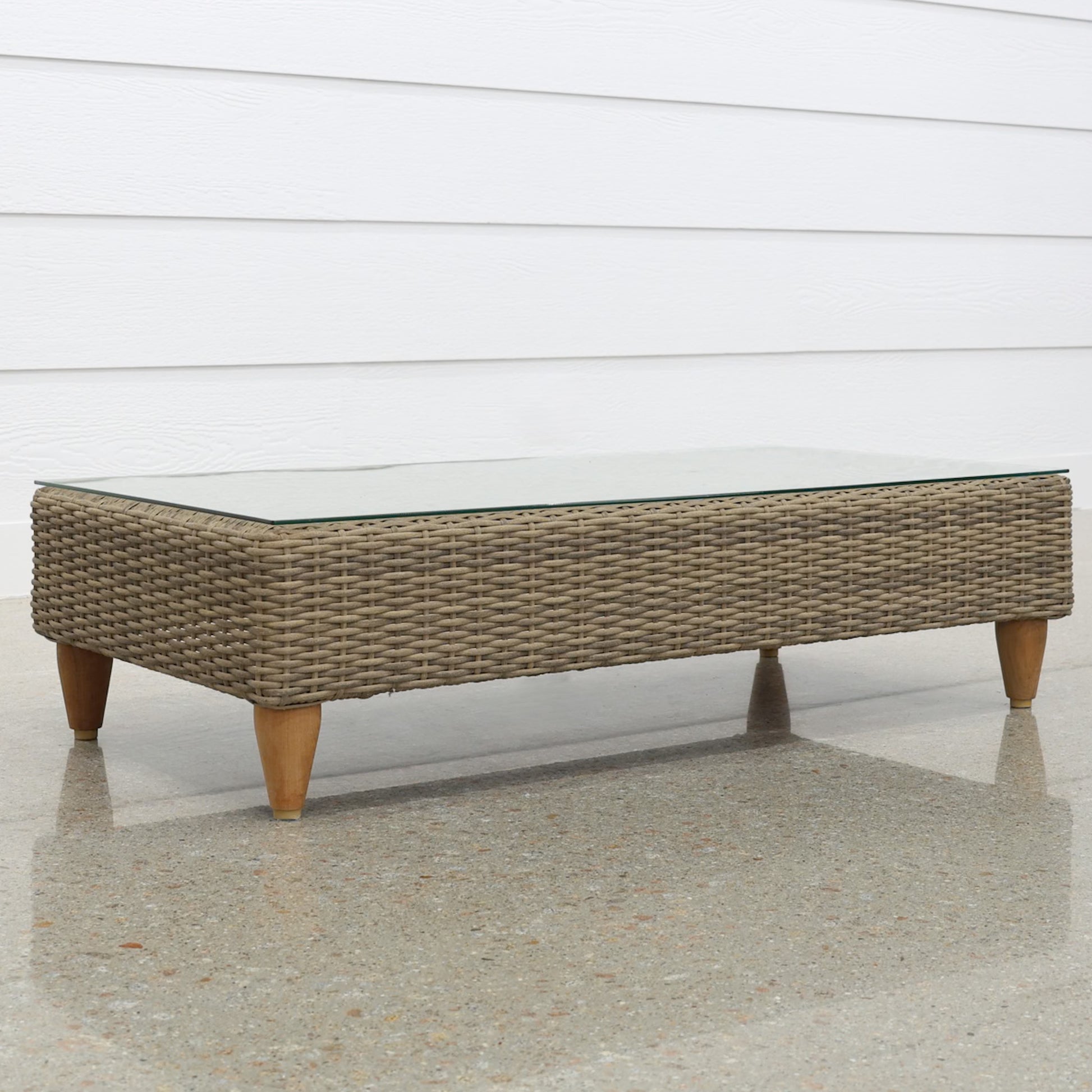 Portsea Coffee Table - Brushed Wheat
