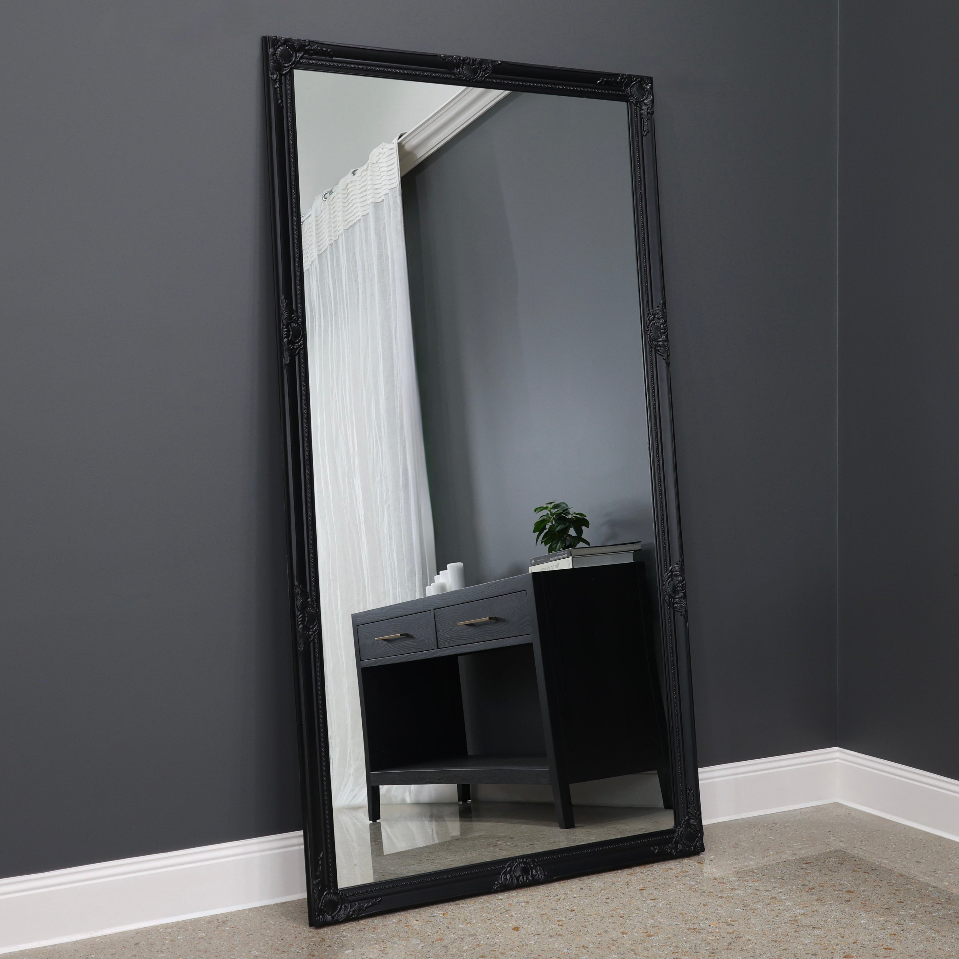 Antique Mirror - Black