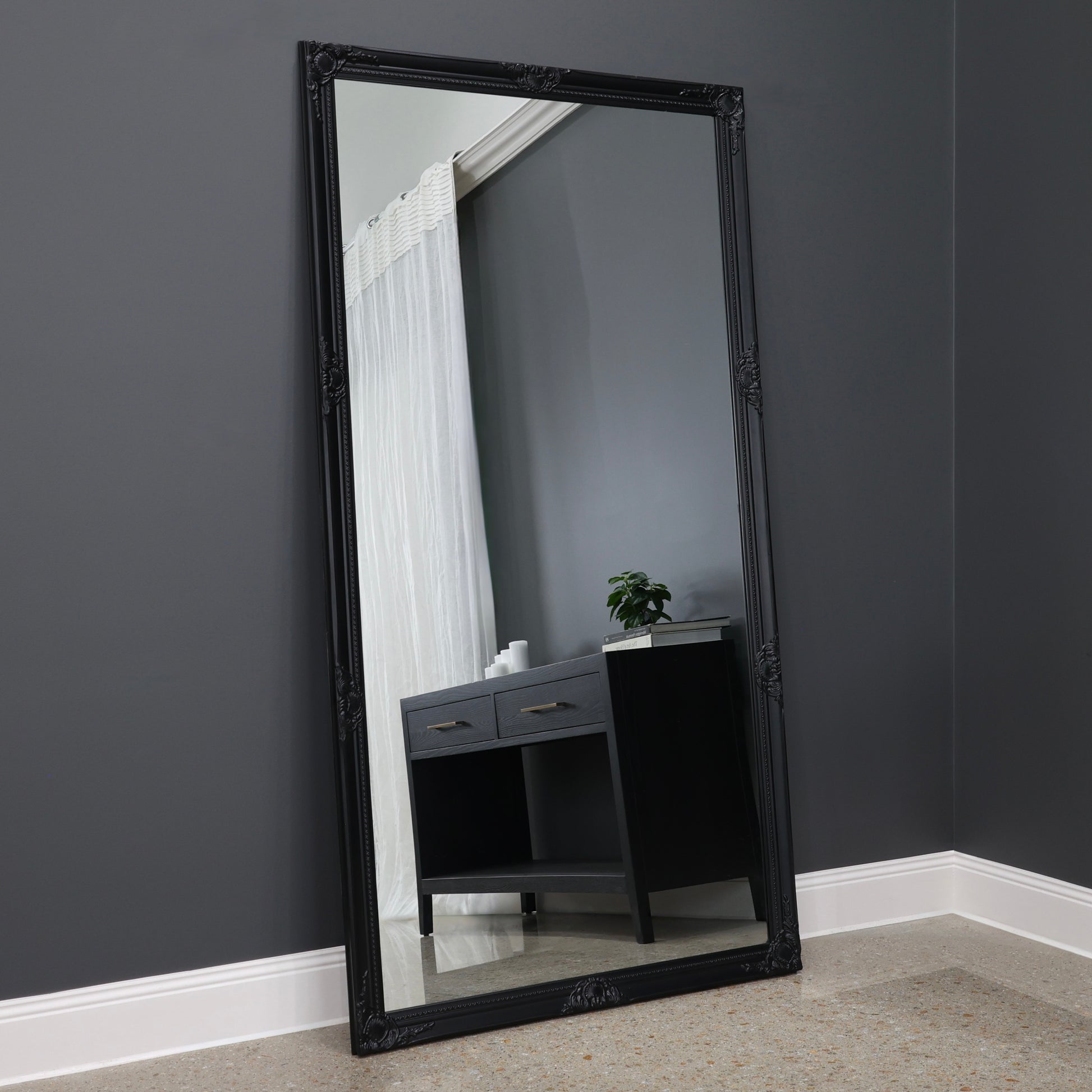 Antique Mirror - Black
