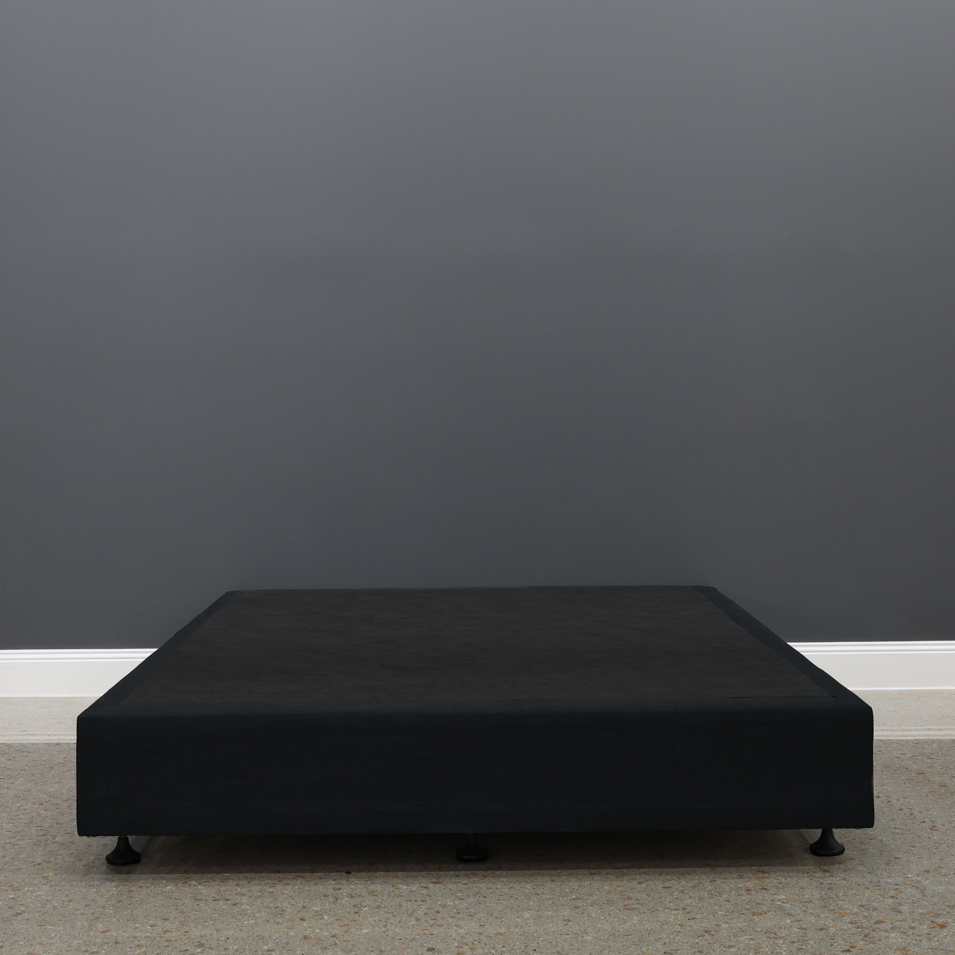 Upholstered Bed Base - Lunar Night