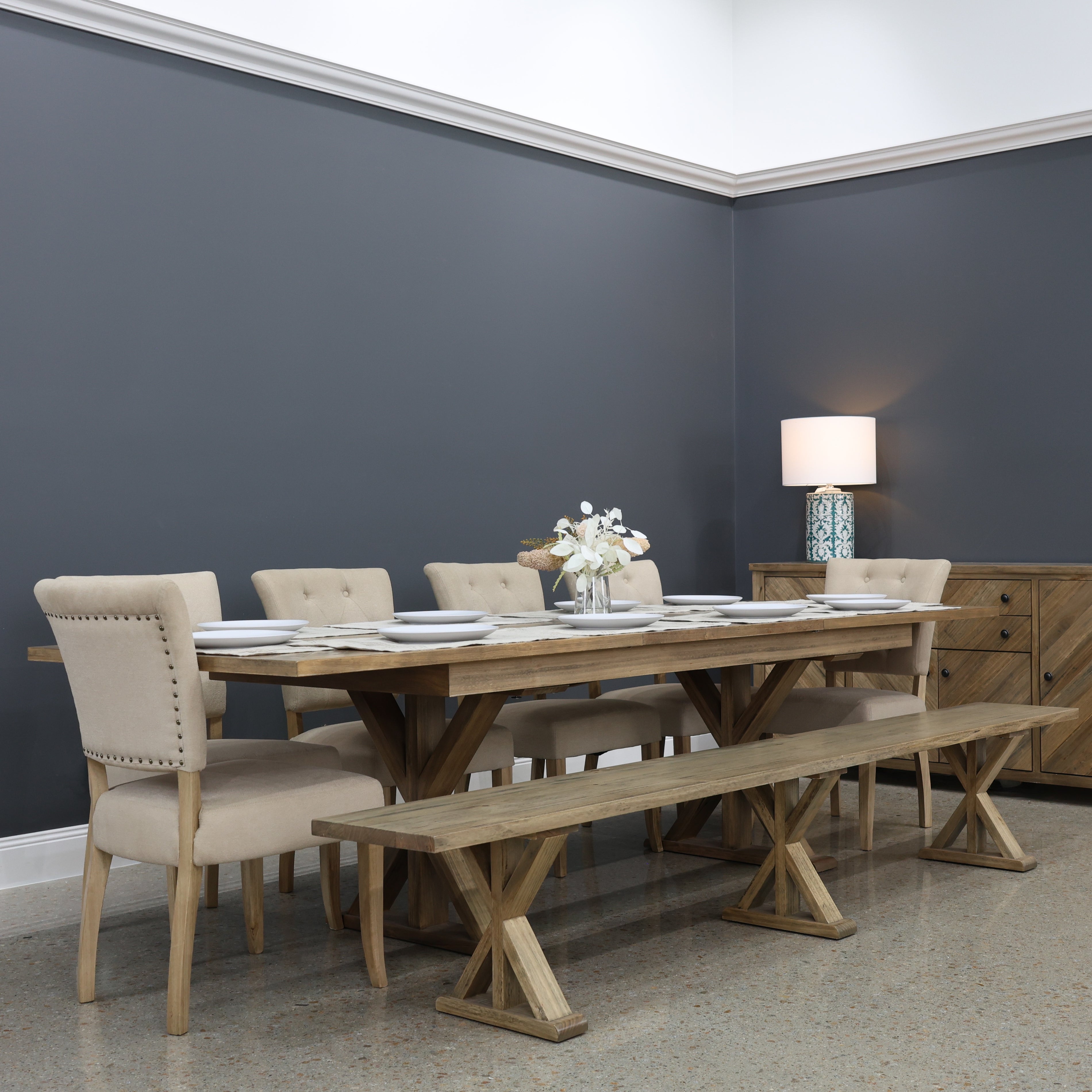 Flinders Extension Dining Table 210cm - 290cm