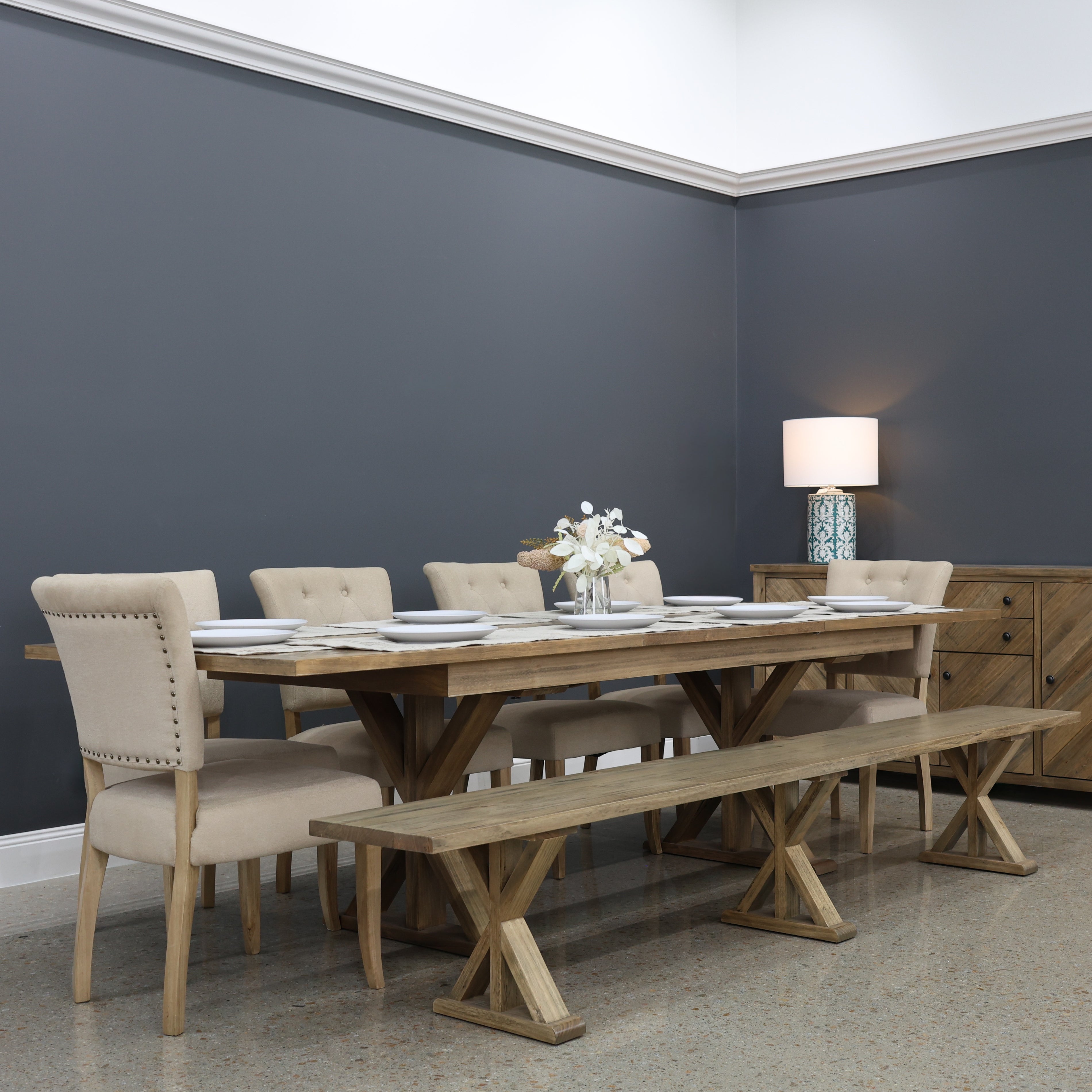 Flinders Extension Dining Table 210cm - 290cm