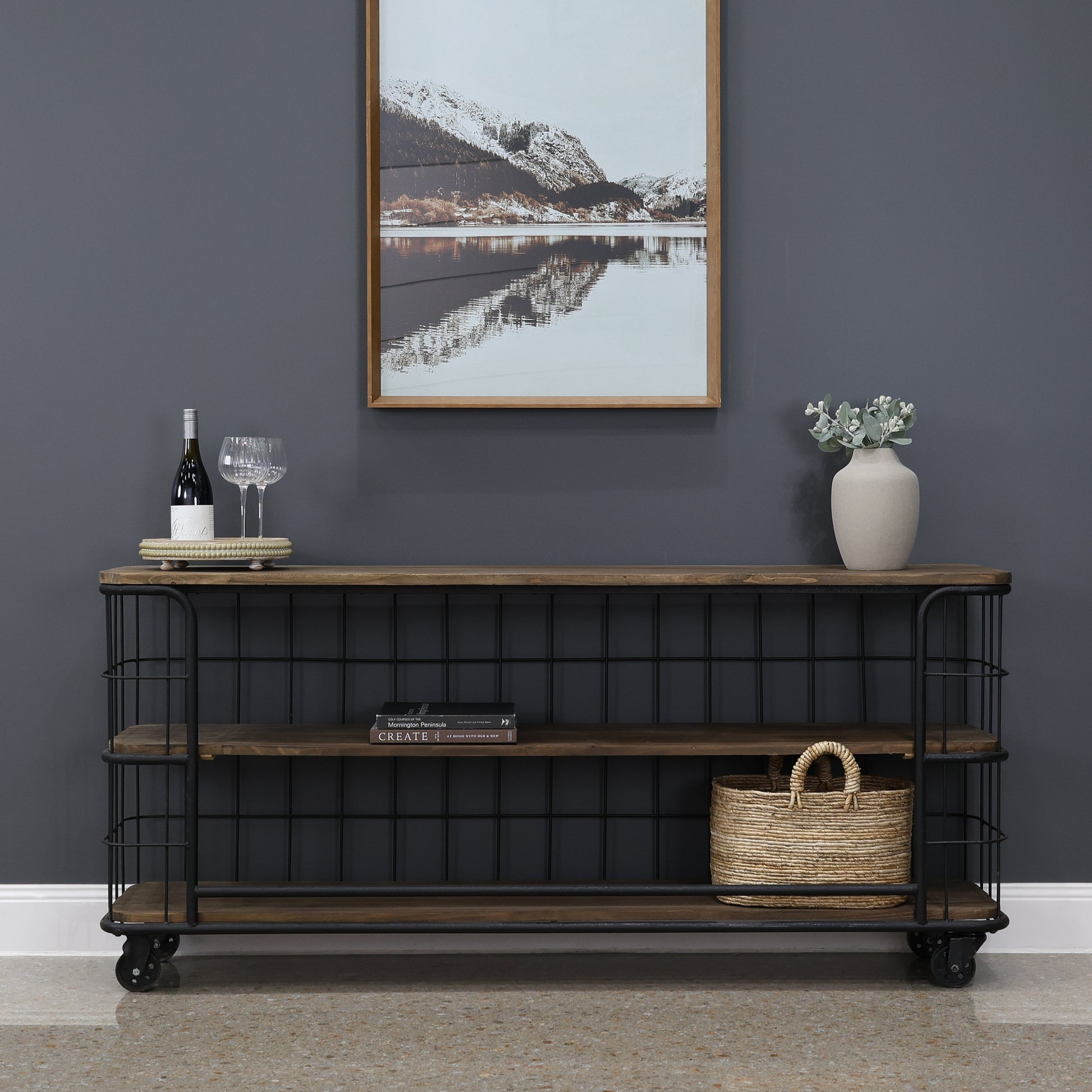 Henty Open Sideboard