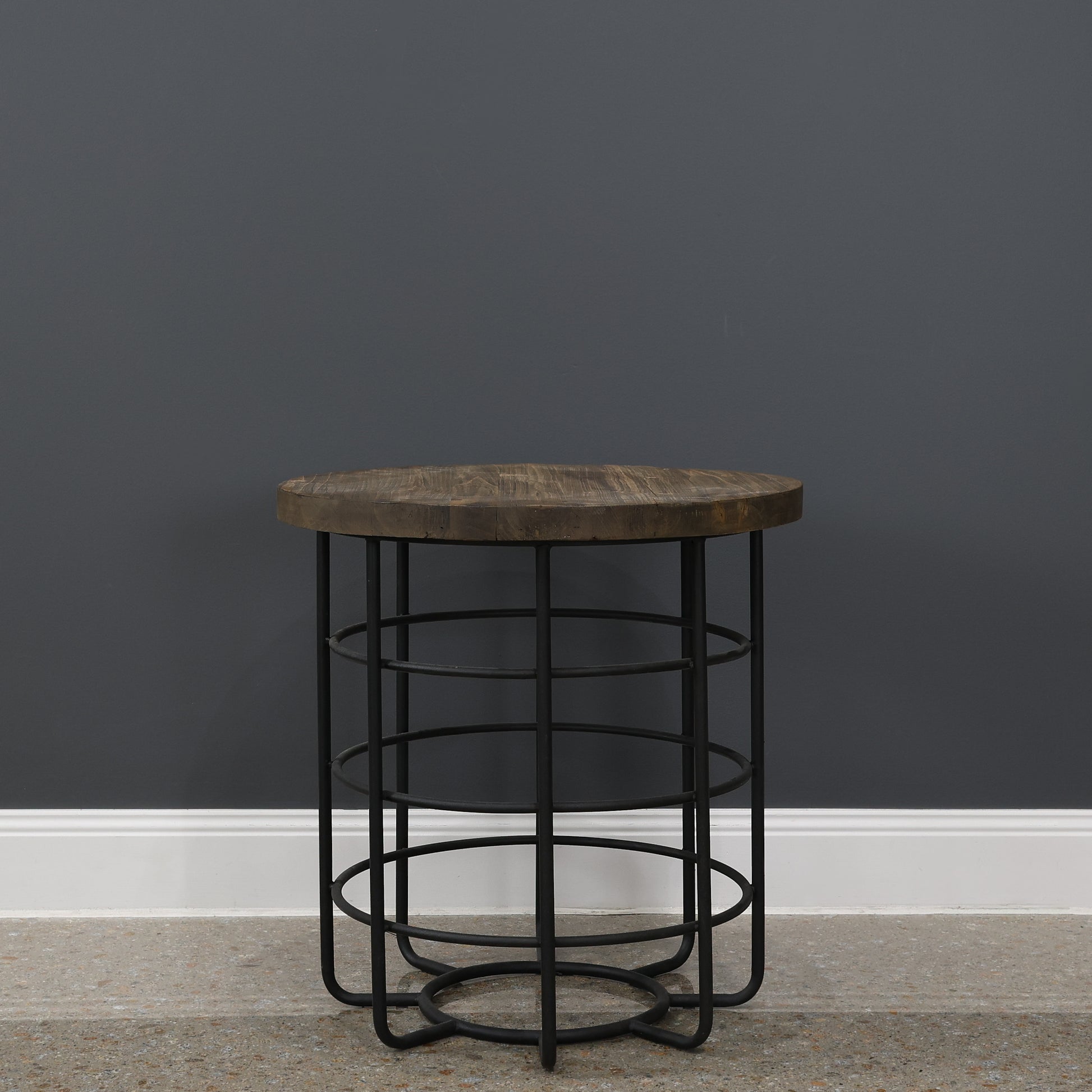 Henty Lamp Table w/ Metal Base