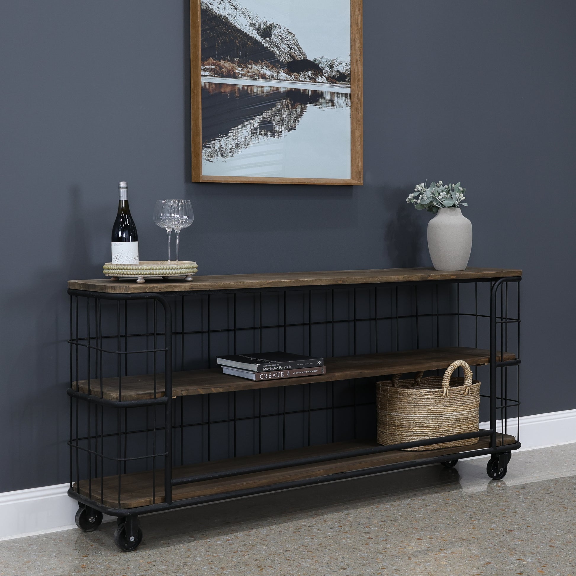 Henty Open Sideboard