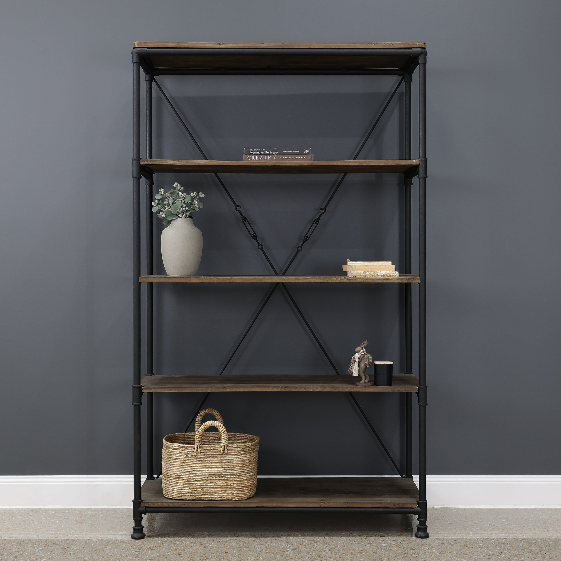 Henty Cross Back Bookshelf