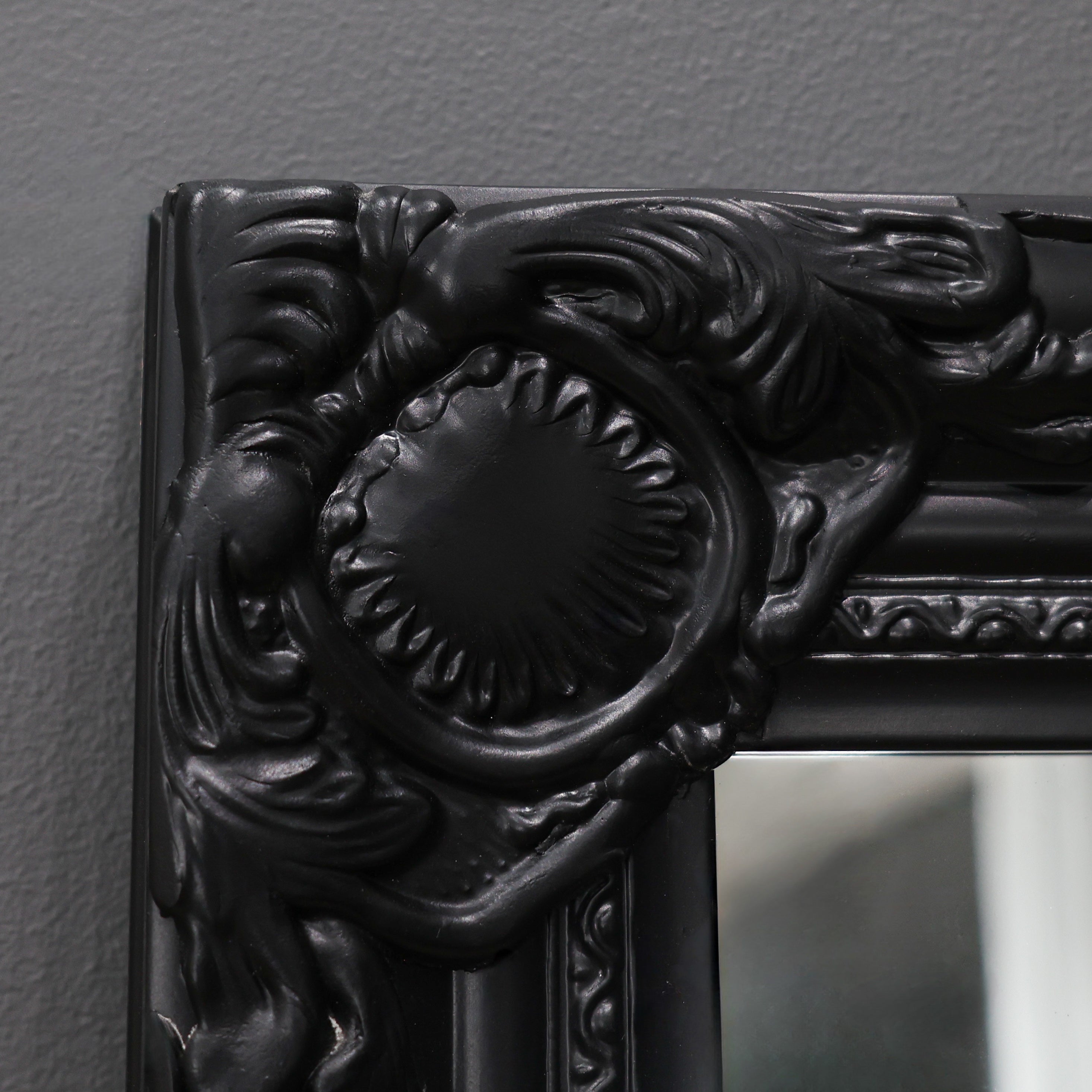Antique Mirror - Black