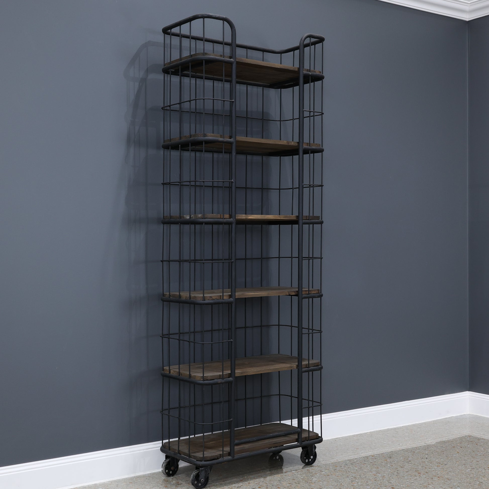 Henty Open Bookshelf Narrow