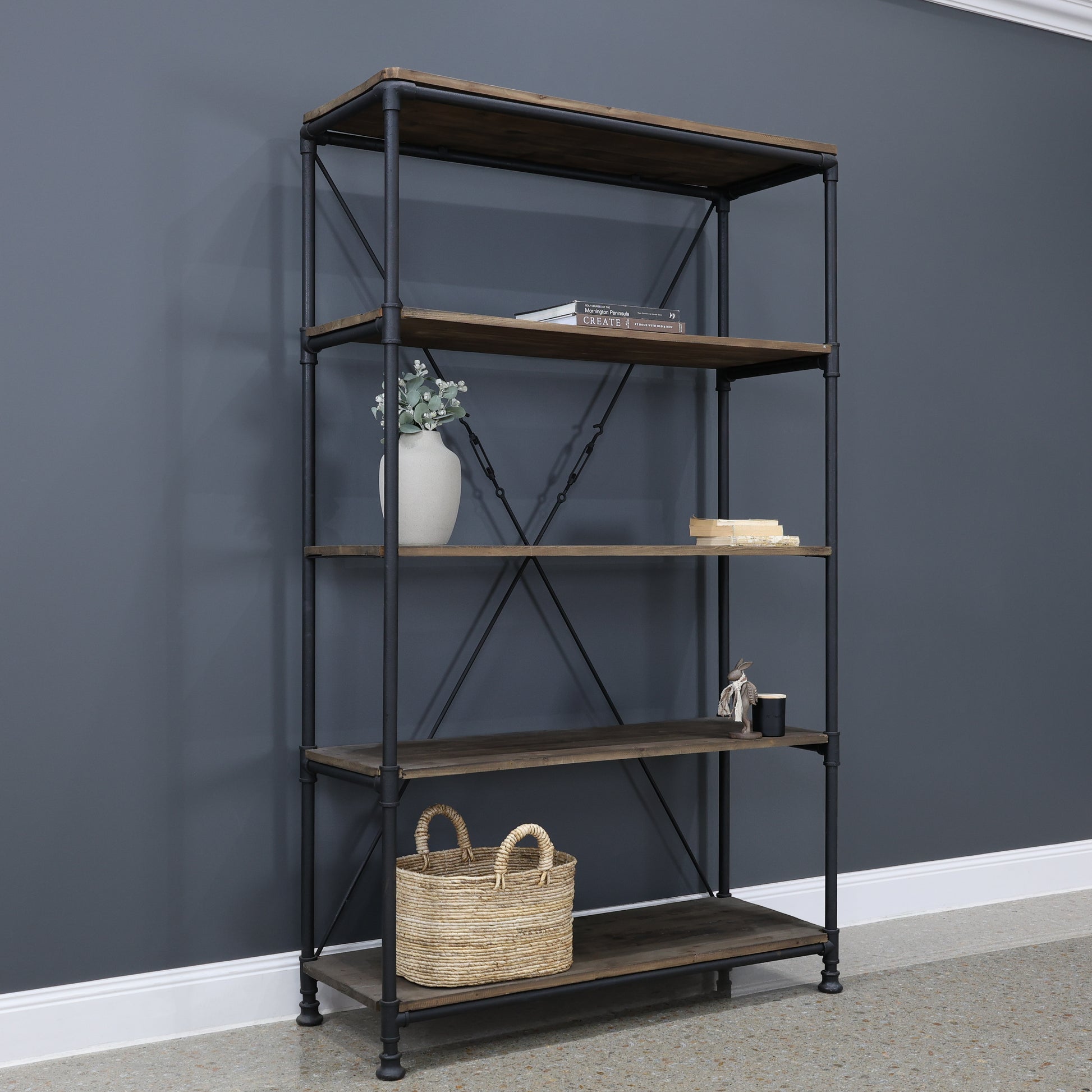 Henty Cross Back Bookshelf