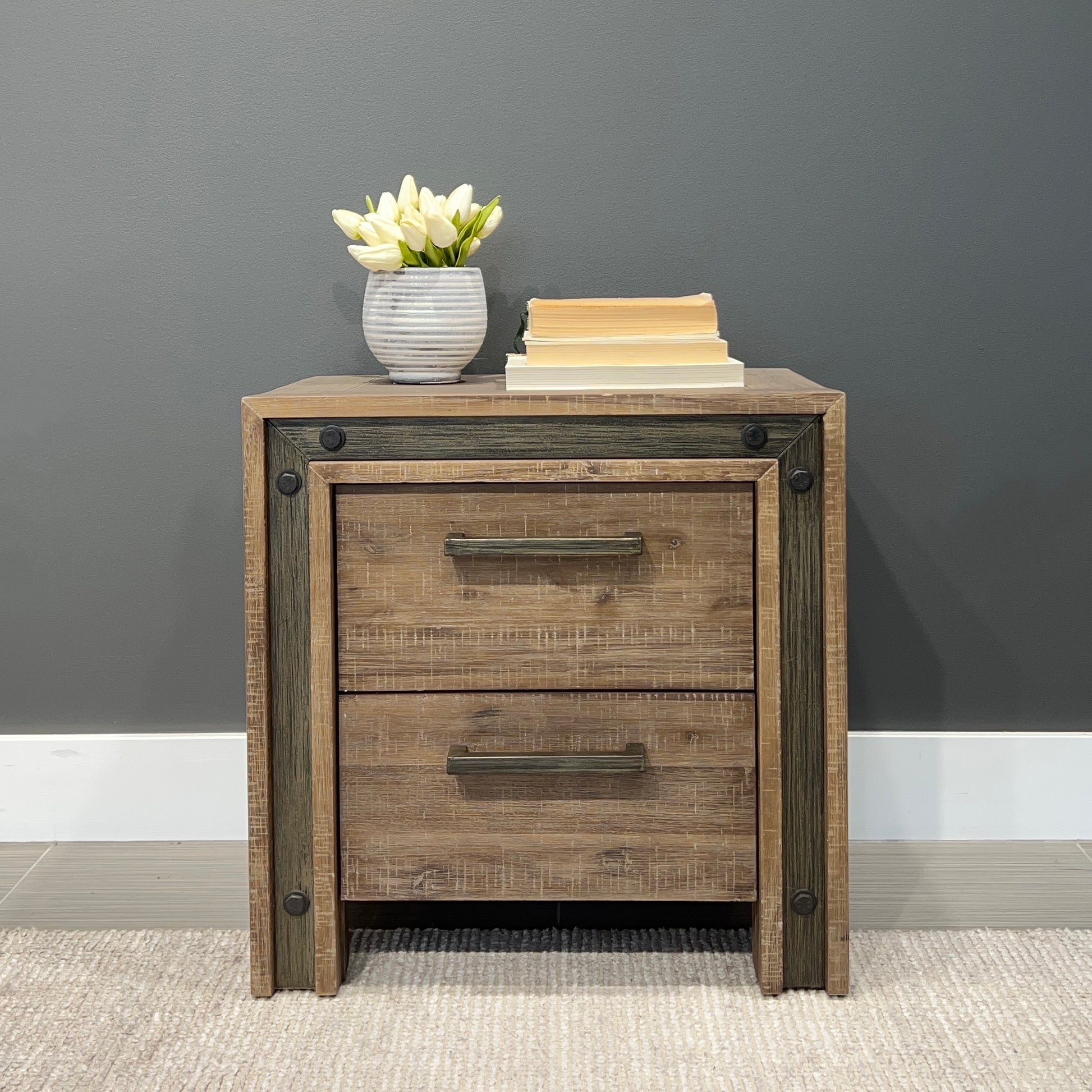 Ballarat Bedside w/ 2 Drawers