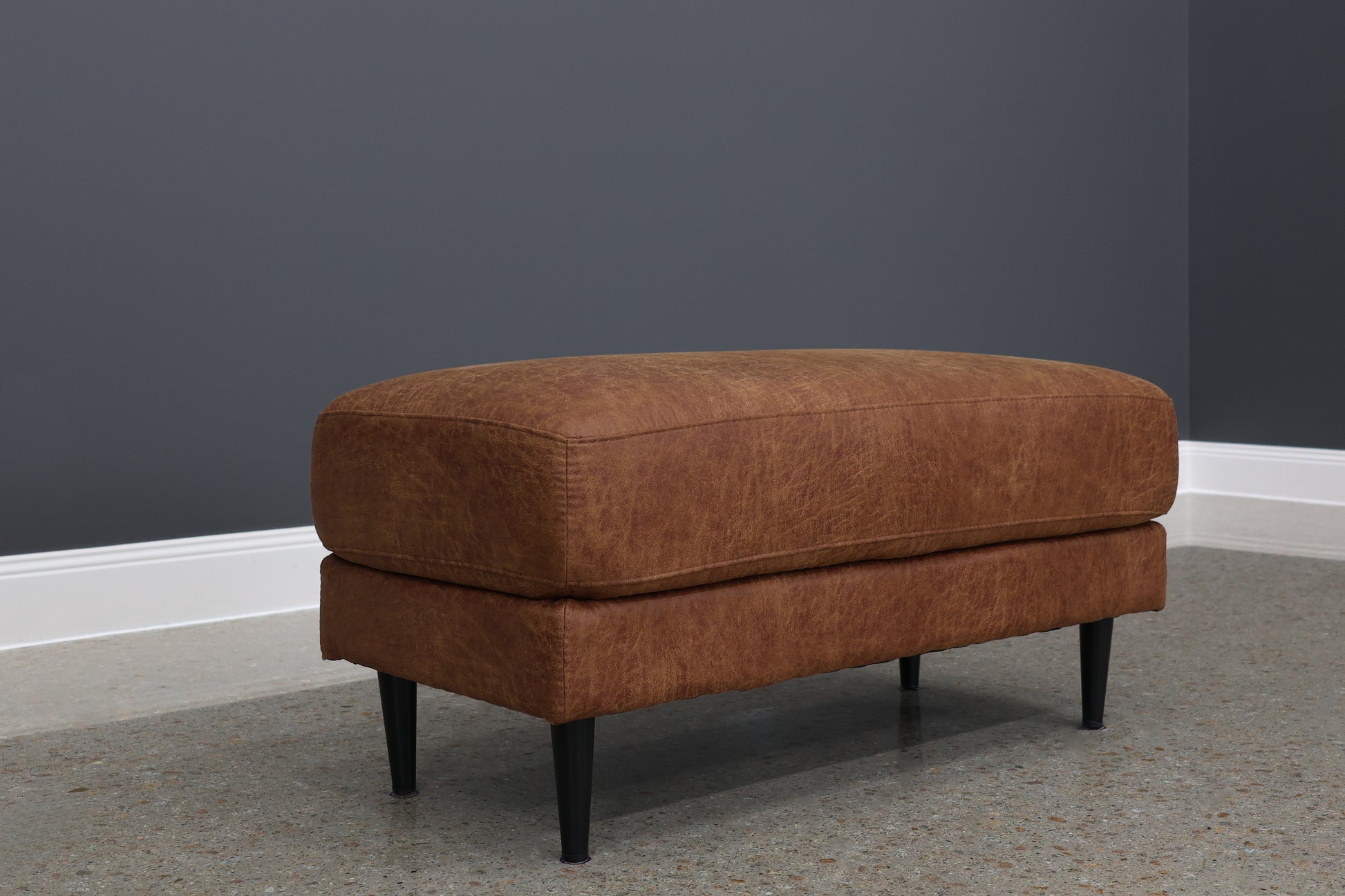 Canberra Ottoman - Highland Buff