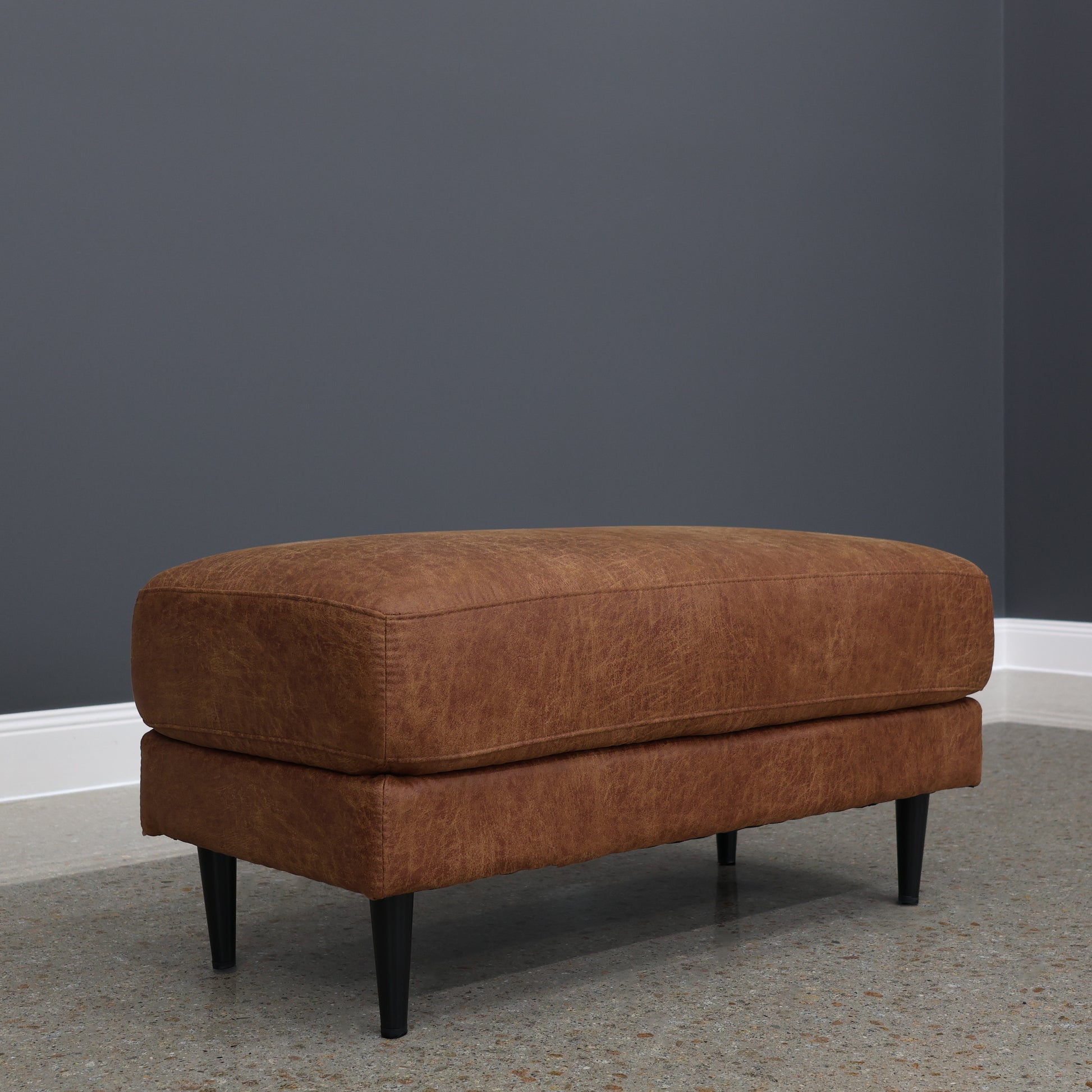 Canberra Ottoman - Highland Buff