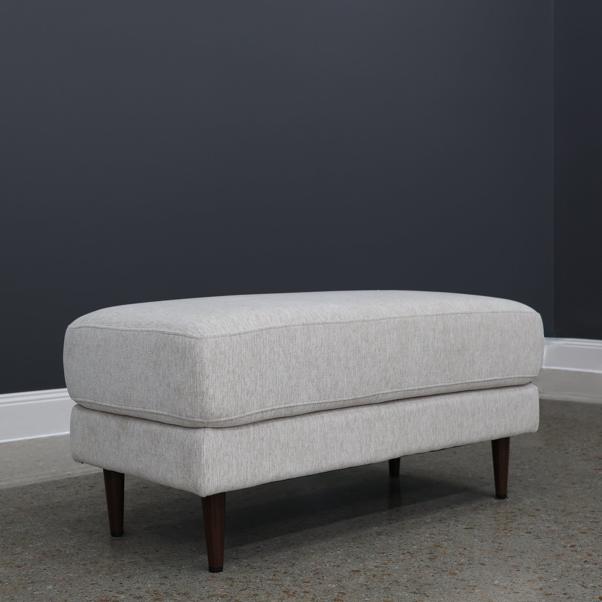 Canberra Ottoman - Natural