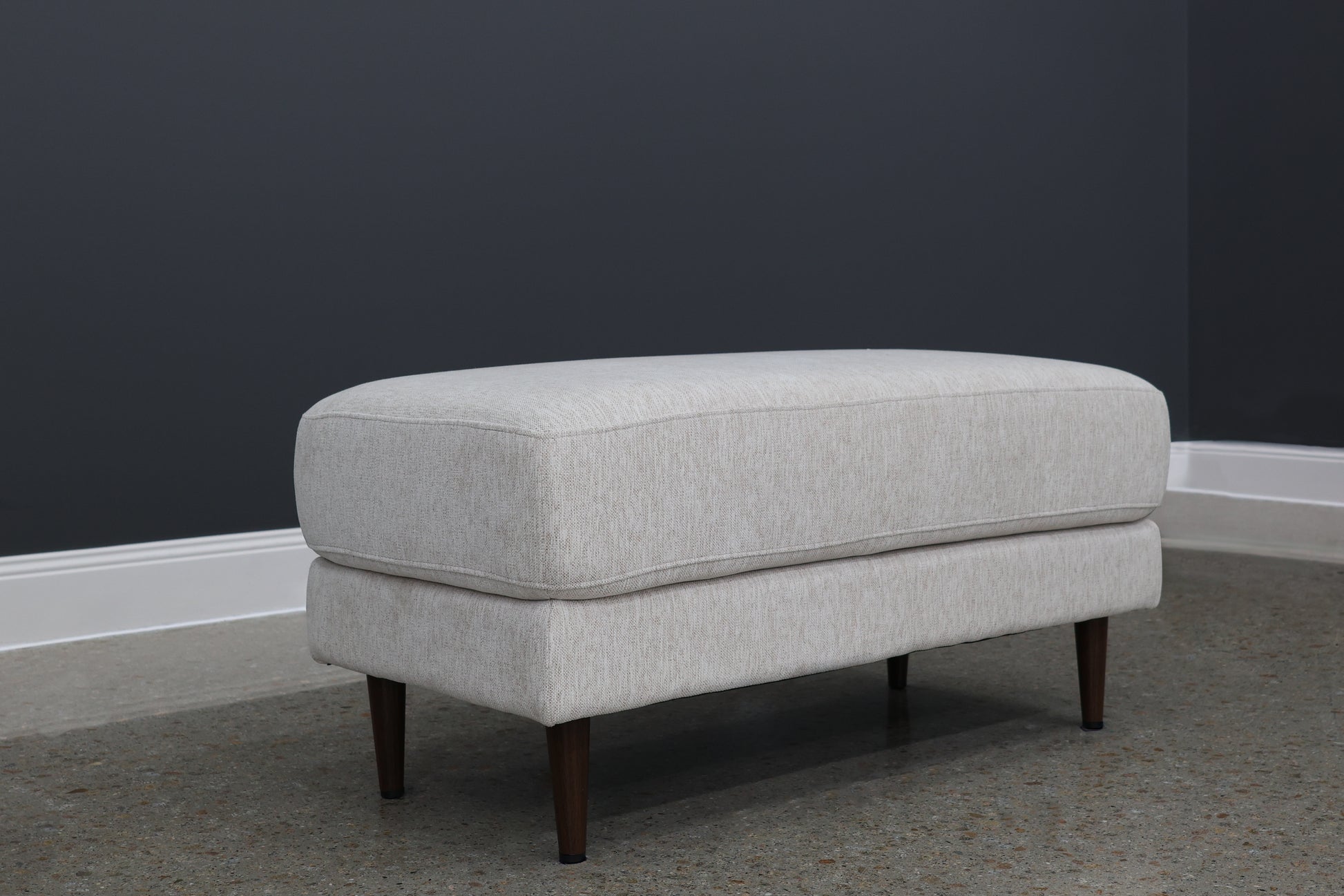 Canberra Ottoman - Natural