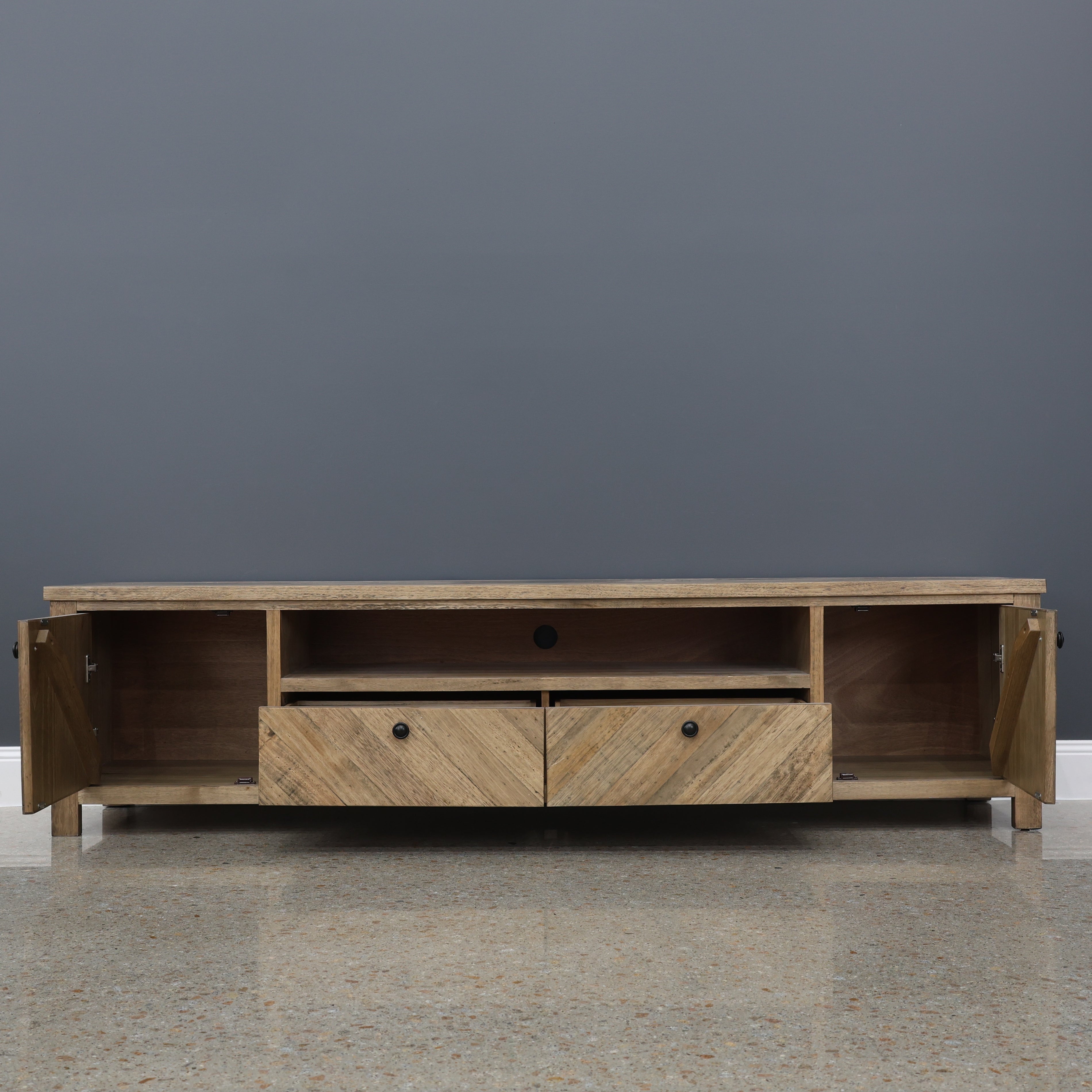 Flinders TV Unit - 220cm L