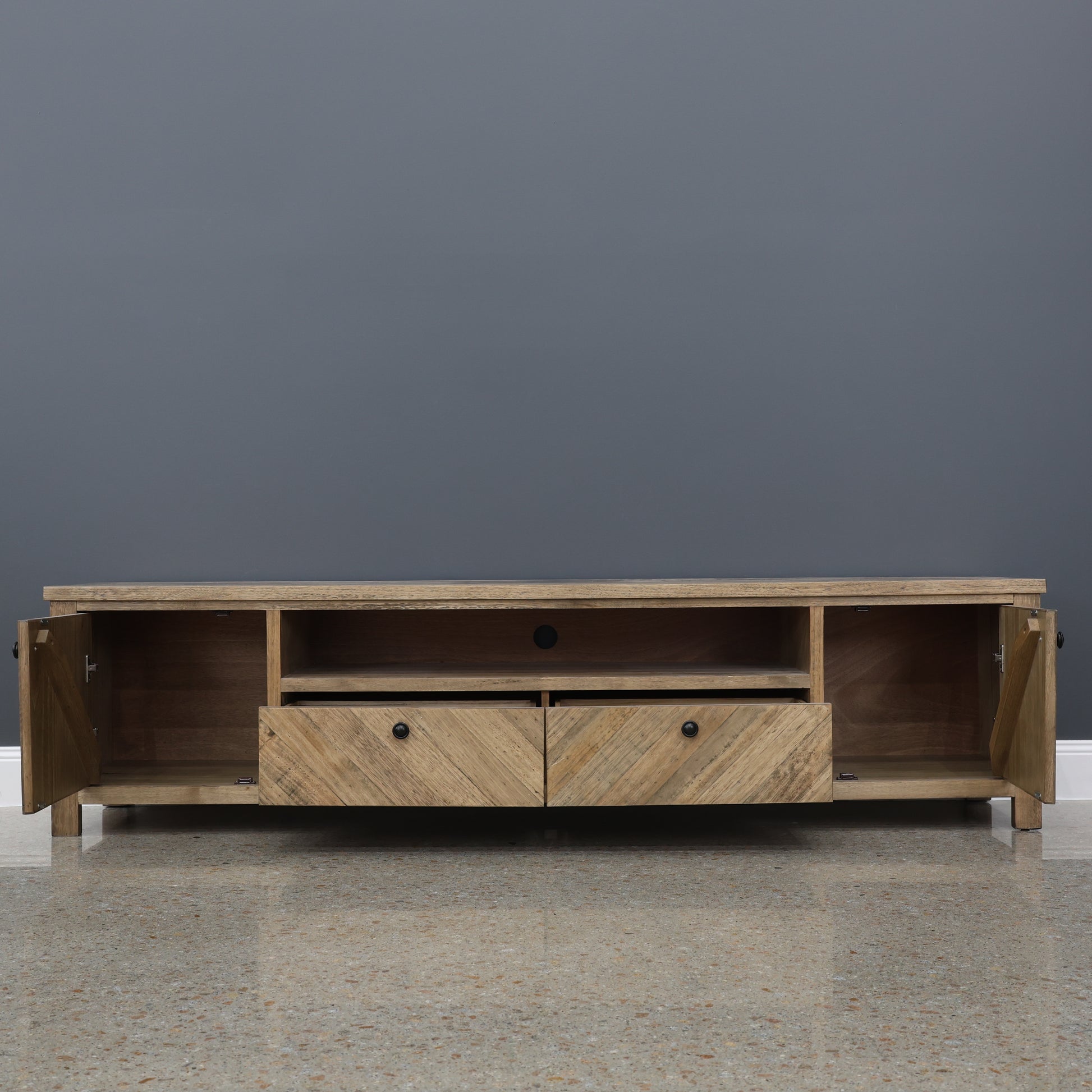 Flinders TV Unit - 220cm L
