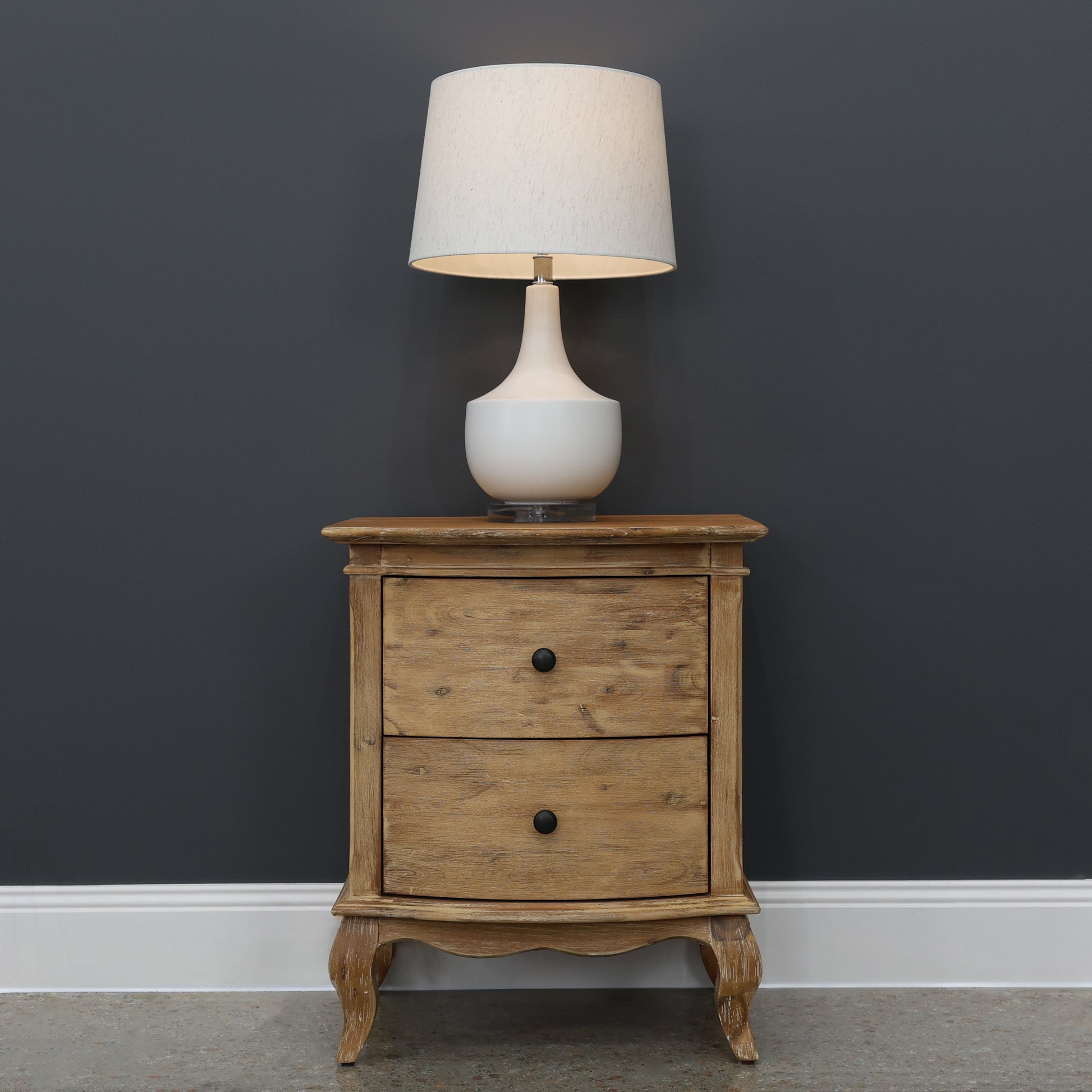 French Provincial Bedside Table