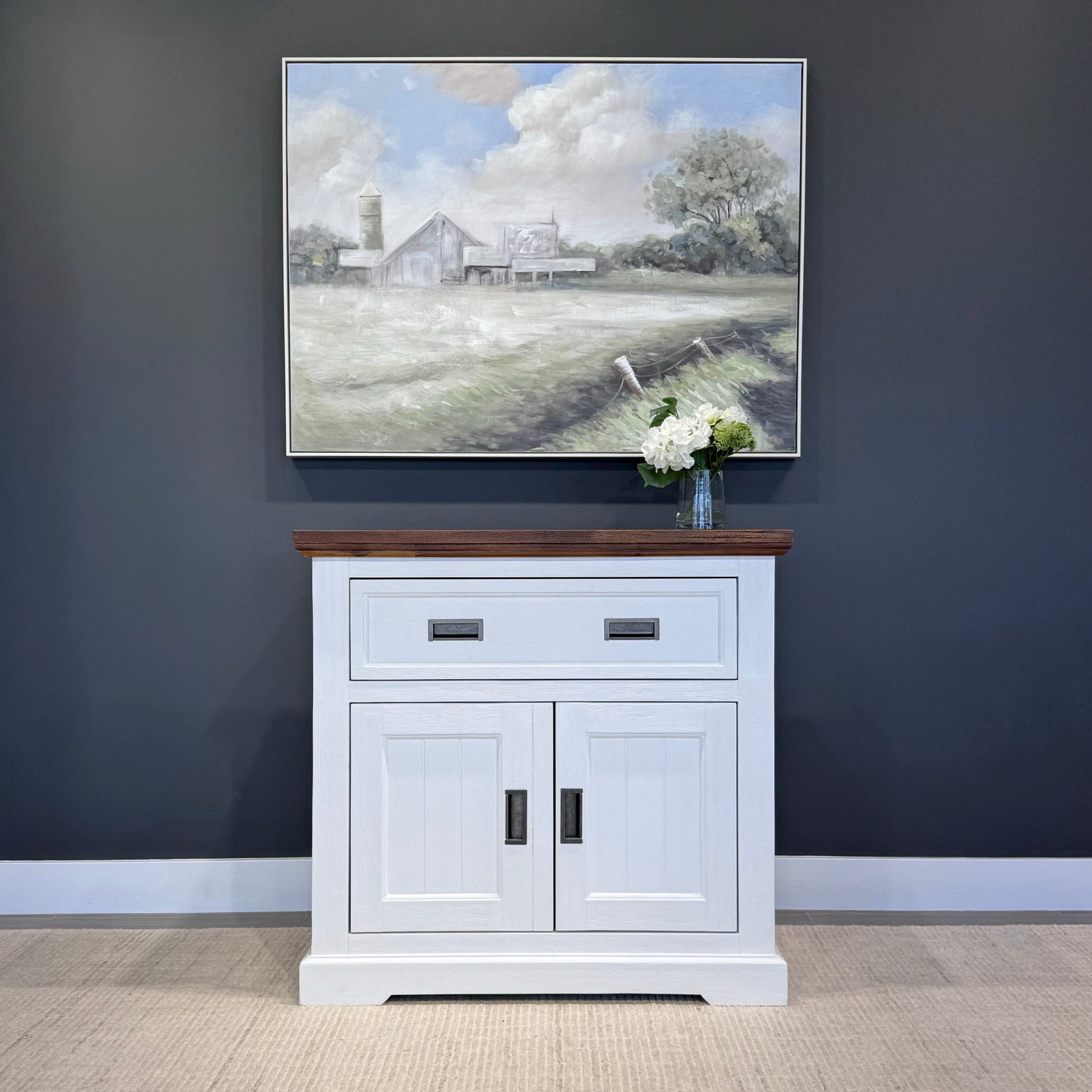 Provedore Two Tone Buffet - Small w/ 1 Drawer, 2 Doors