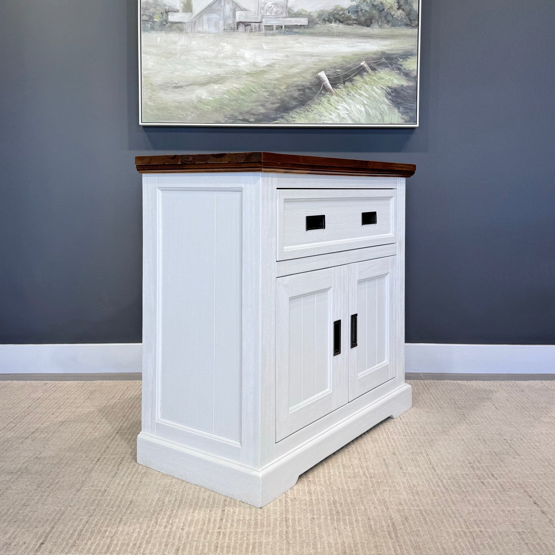 Provedore Two Tone Buffet - Small w/ 1 Drawer, 2 Doors