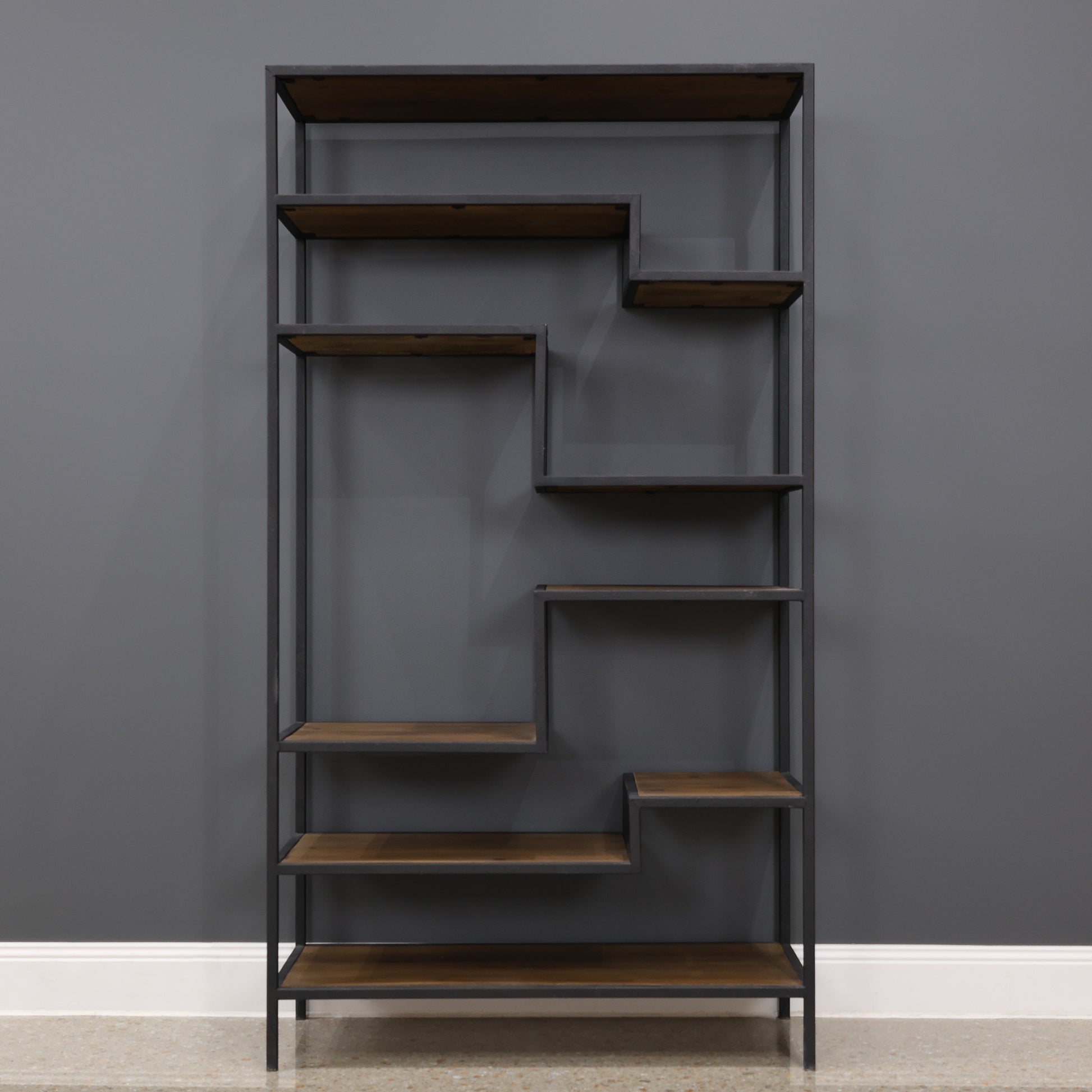 Henty Staggered Bookcase