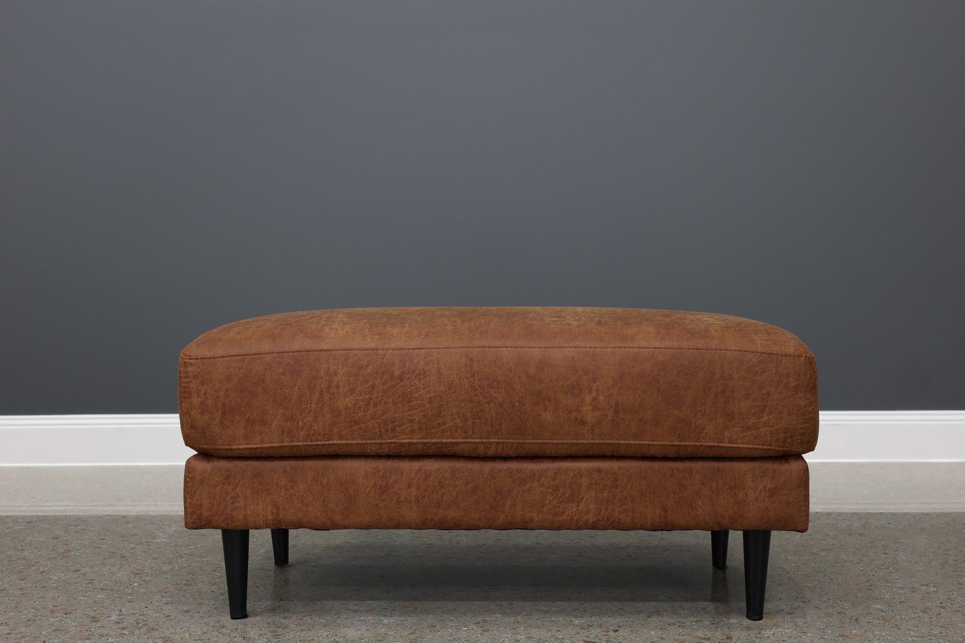 Canberra Ottoman - Highland Buff