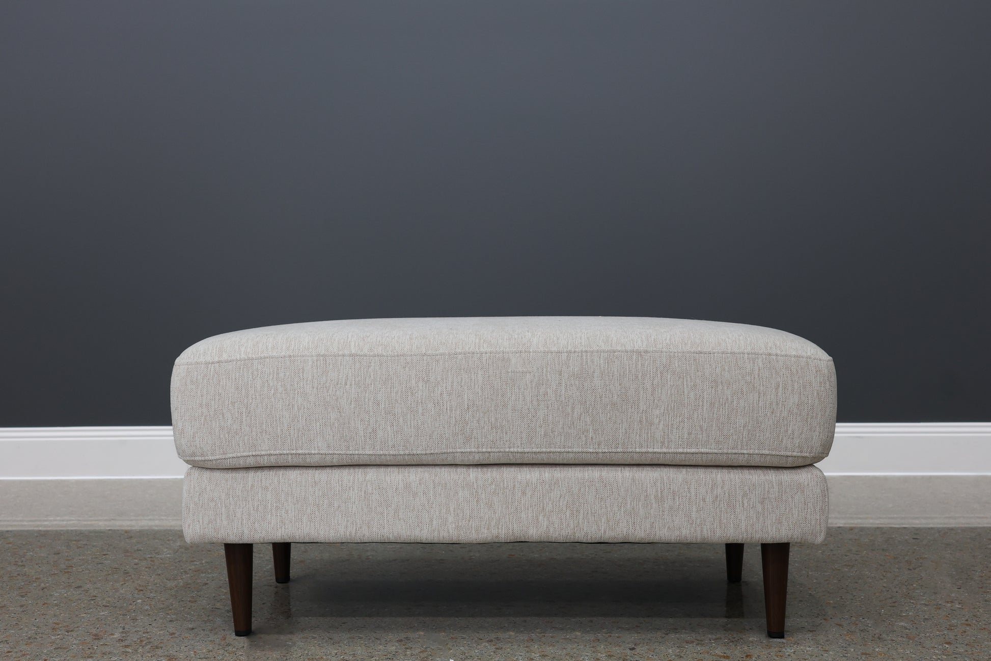 Canberra Ottoman - Natural