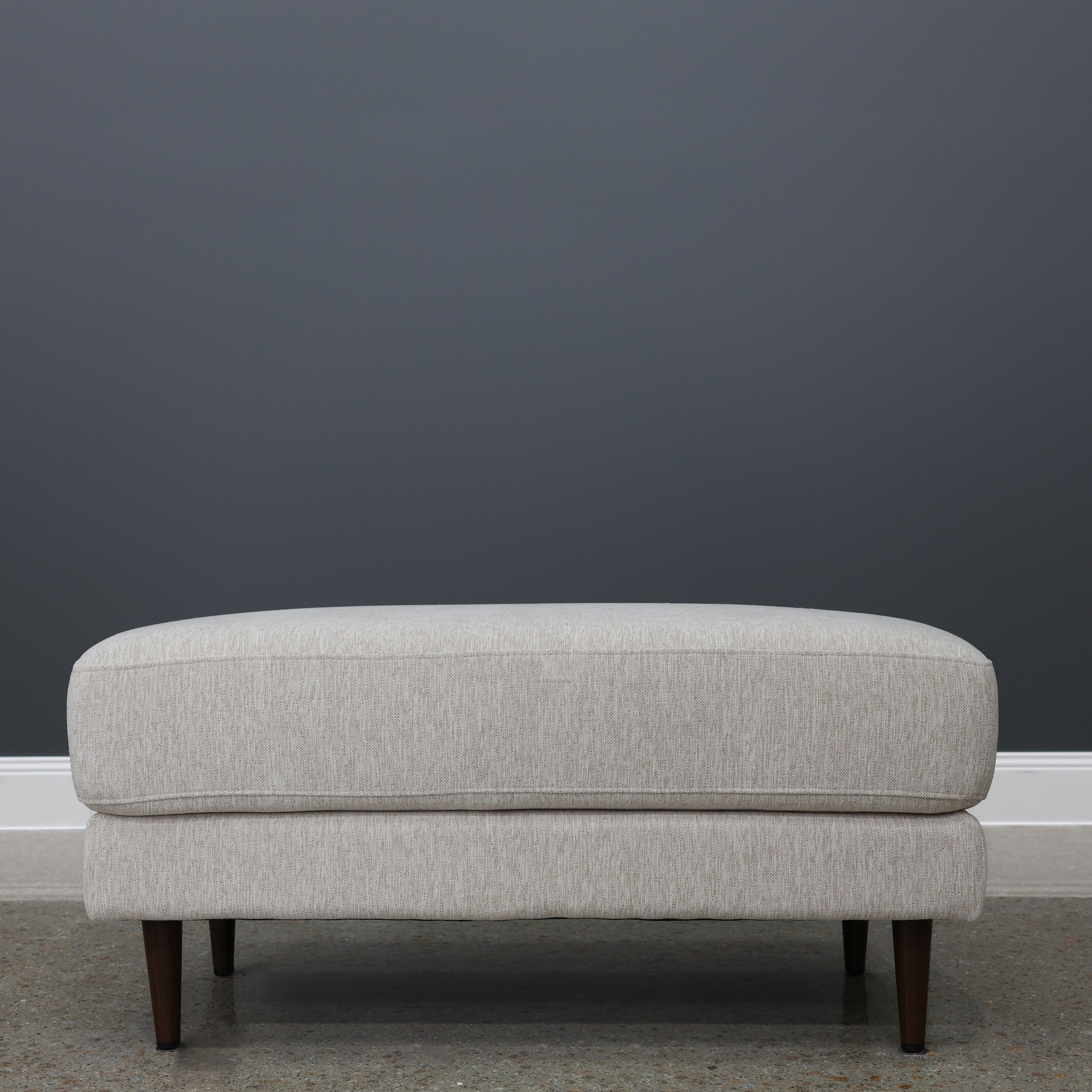 Canberra Ottoman - Natural