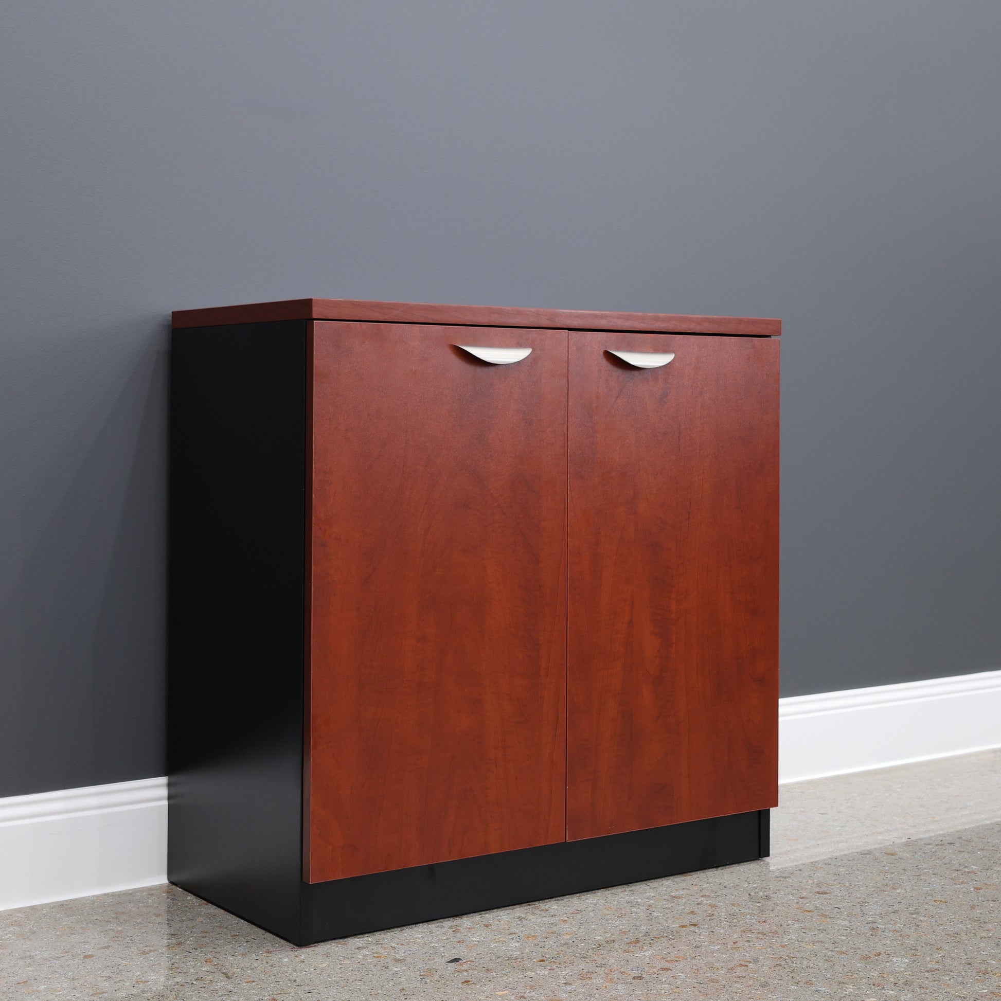 Performance 2 Door Buffet - Red Gum/ Black