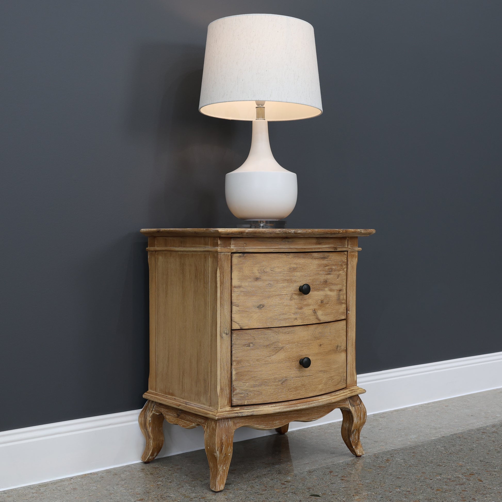 French Provincial Bedside Table