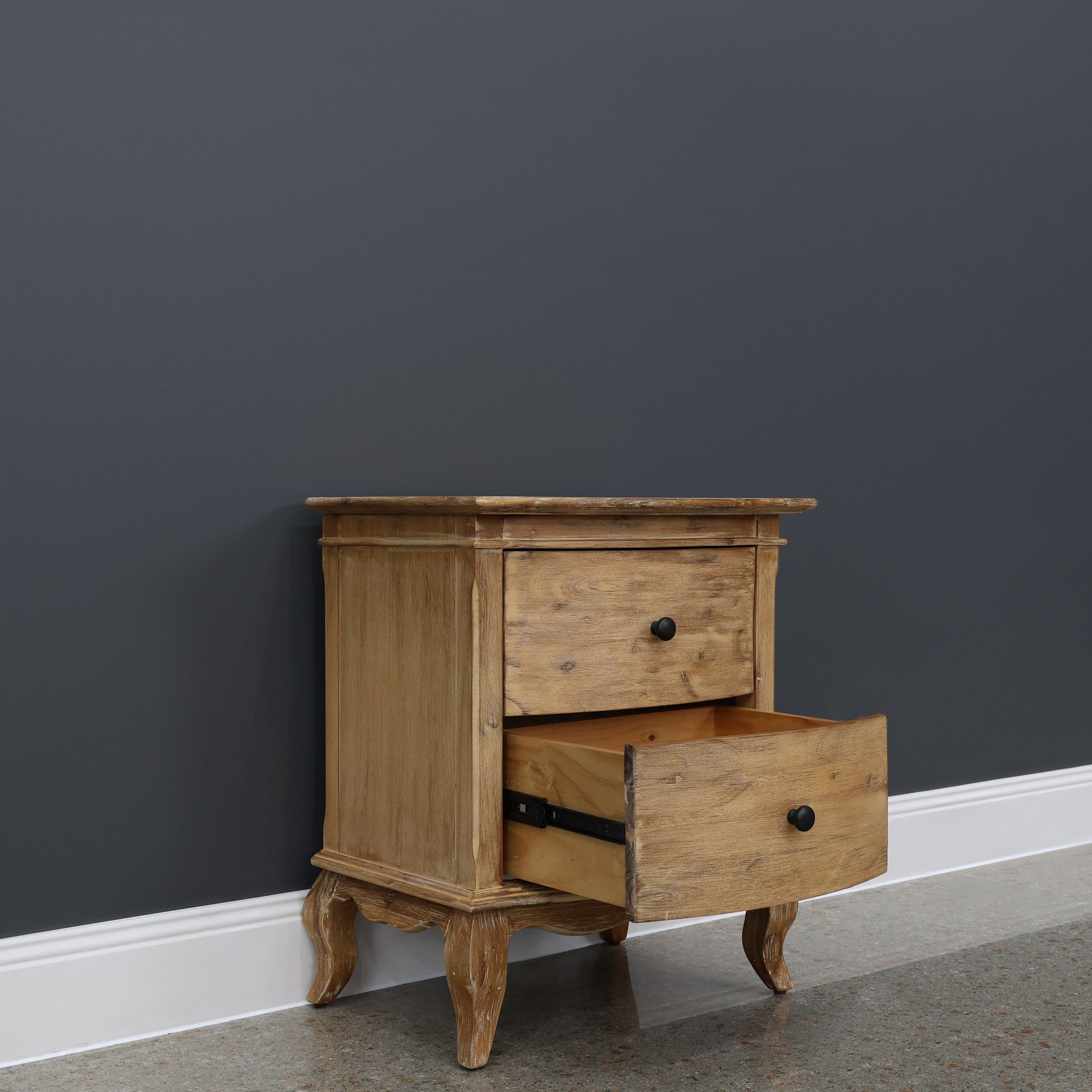 French Provincial Bedside Table