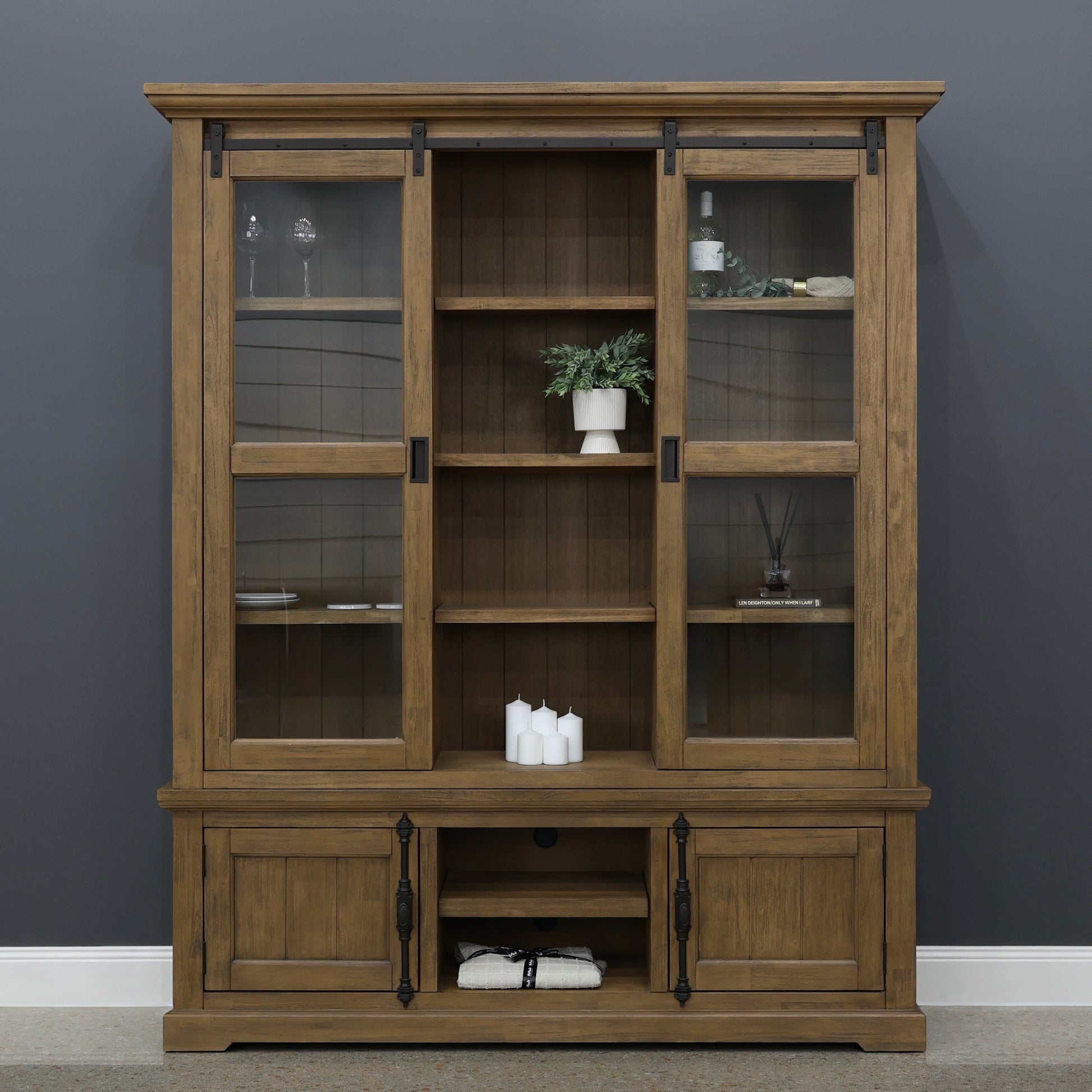 Macedon Hutch & Medium Tv Unit w/ Niche