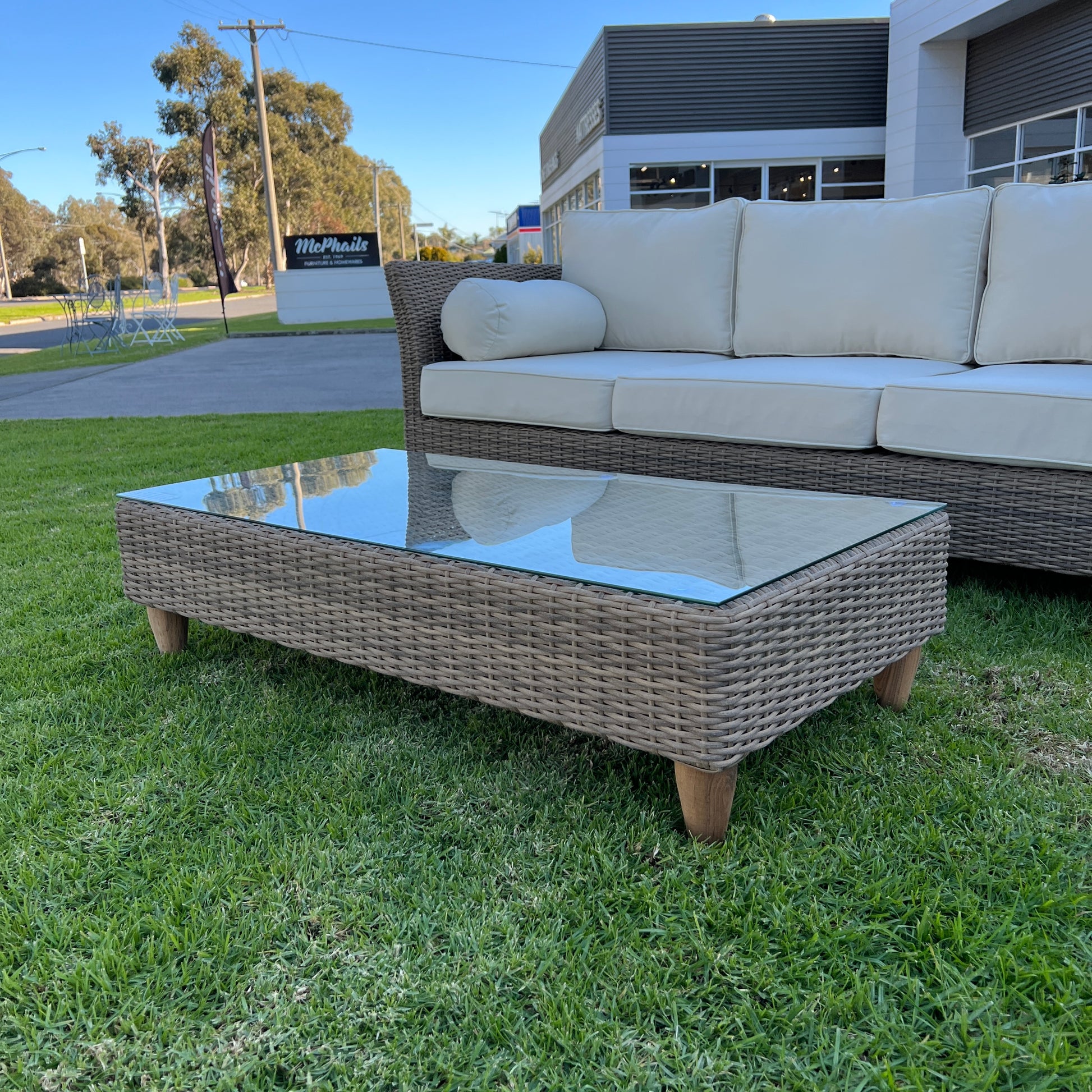 Portsea Coffee Table - Brushed Wheat