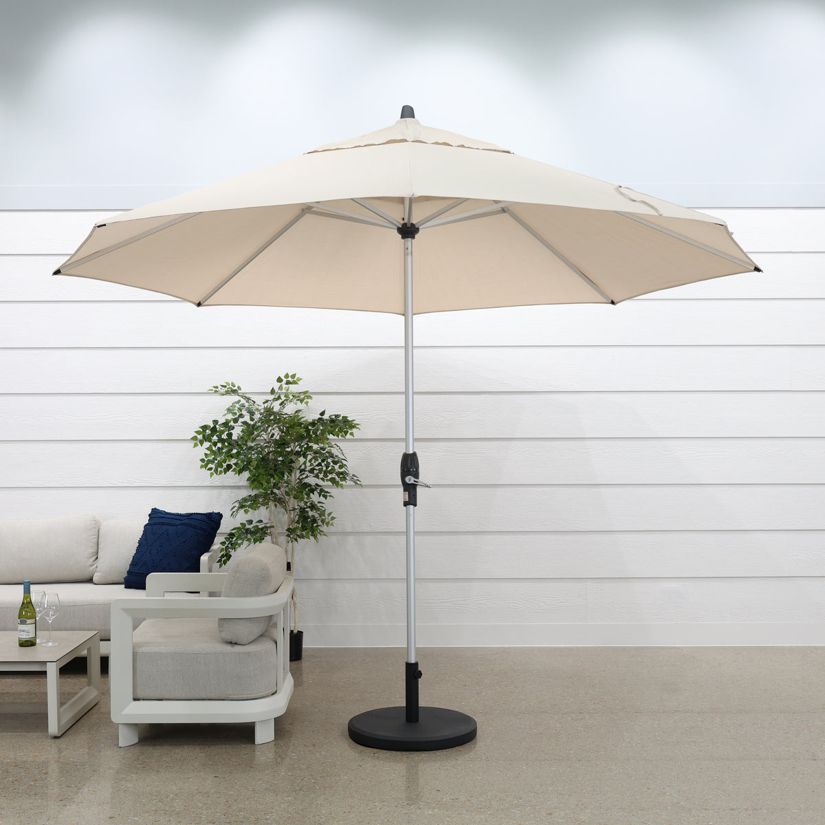 Fairlight Octagonal Umbrella - Sandstone