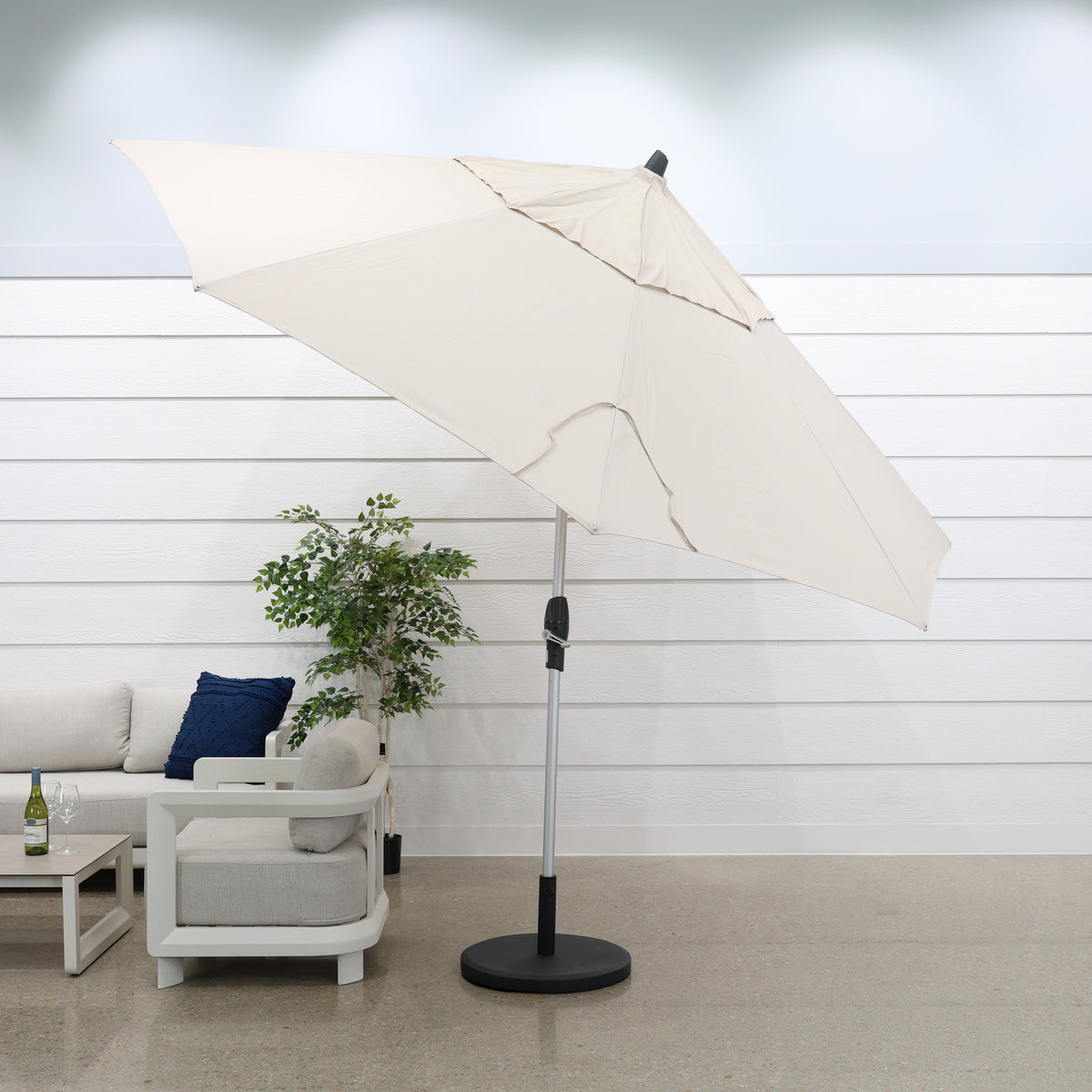 Fairlight Octagonal Umbrella - Sandstone