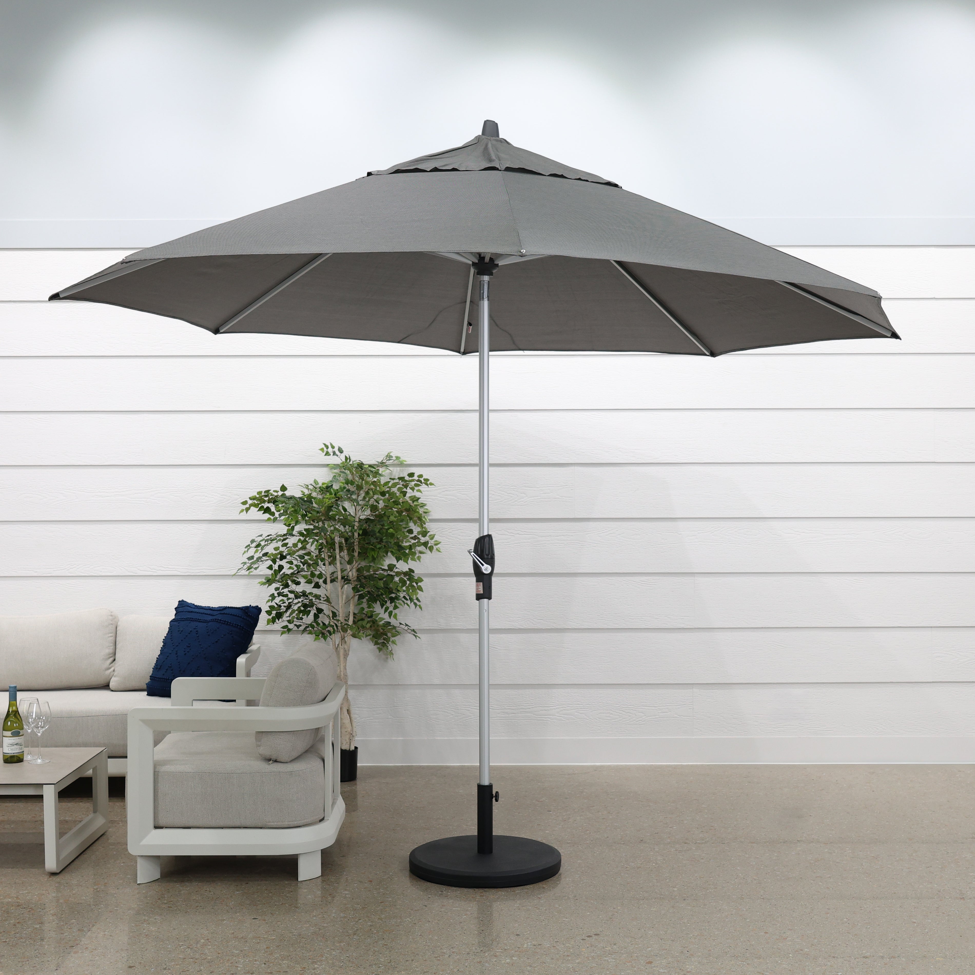 Fairlight Octagonal Umbrella - Charcoal
