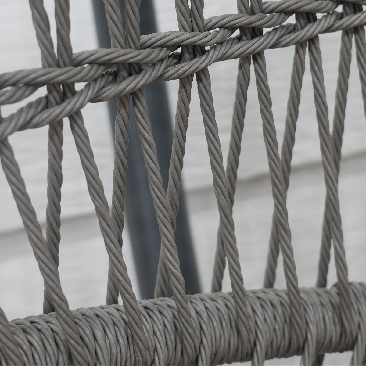 Atlantic Hanging Egg Chair - Grey