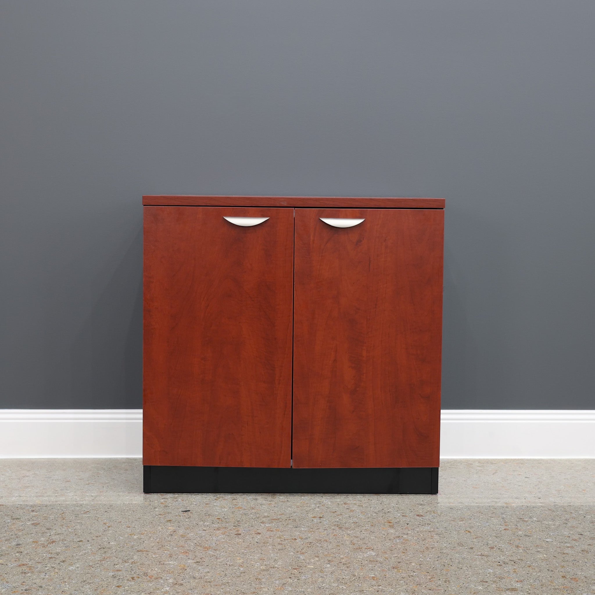 Performance 2 Door Buffet - Red Gum/ Black