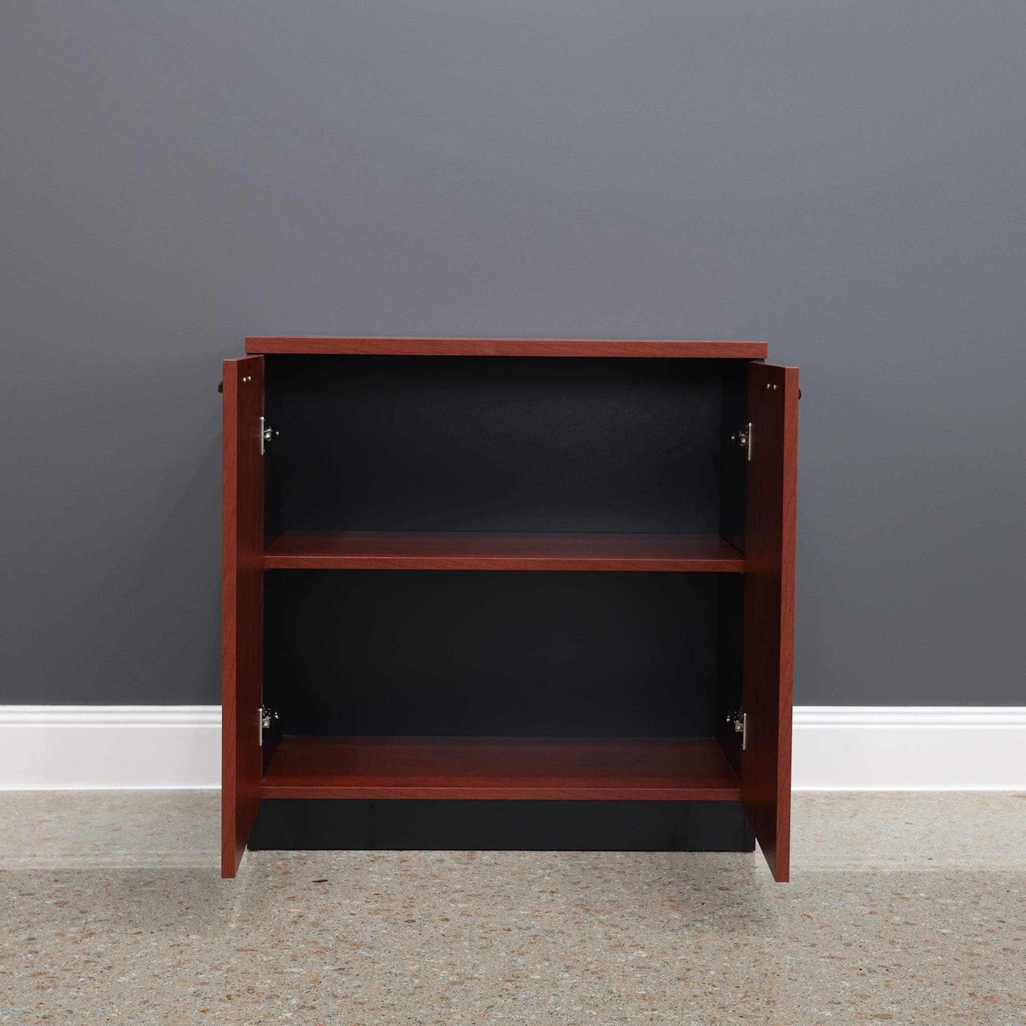 Performance 2 Door Buffet - Red Gum/ Black