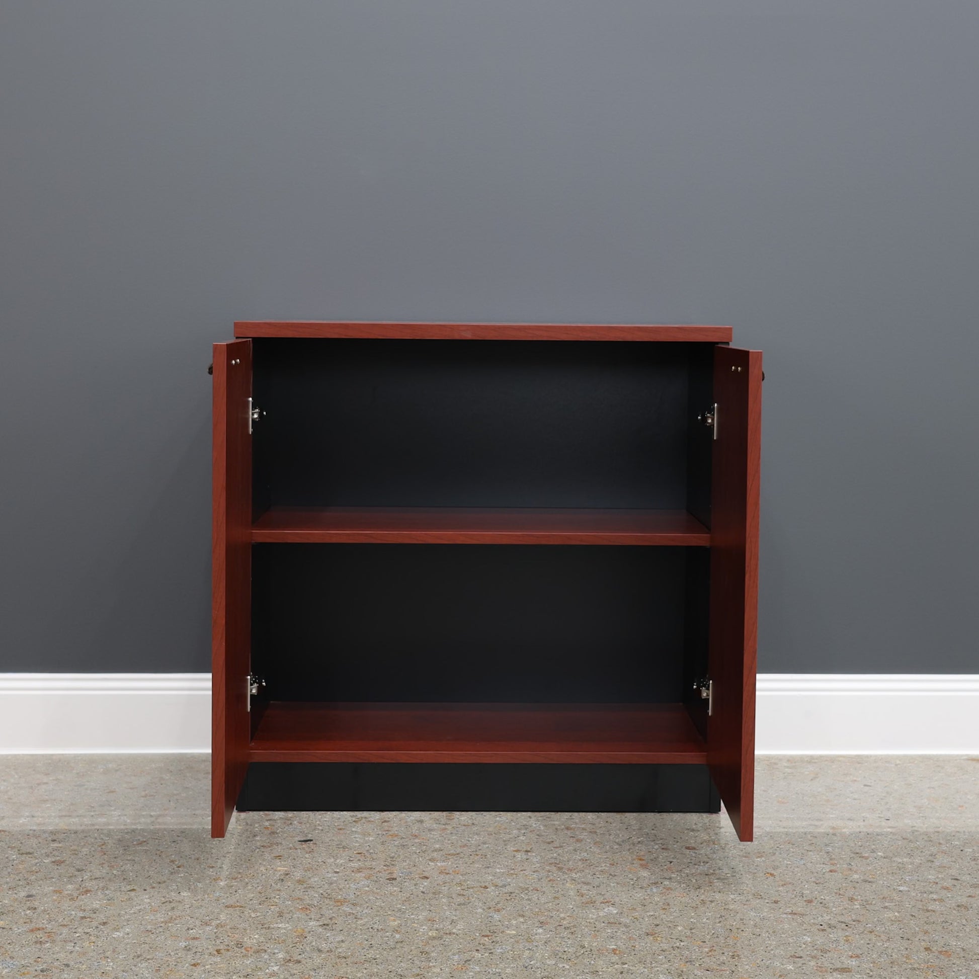 Performance 2 Door Buffet - Red Gum/ Black