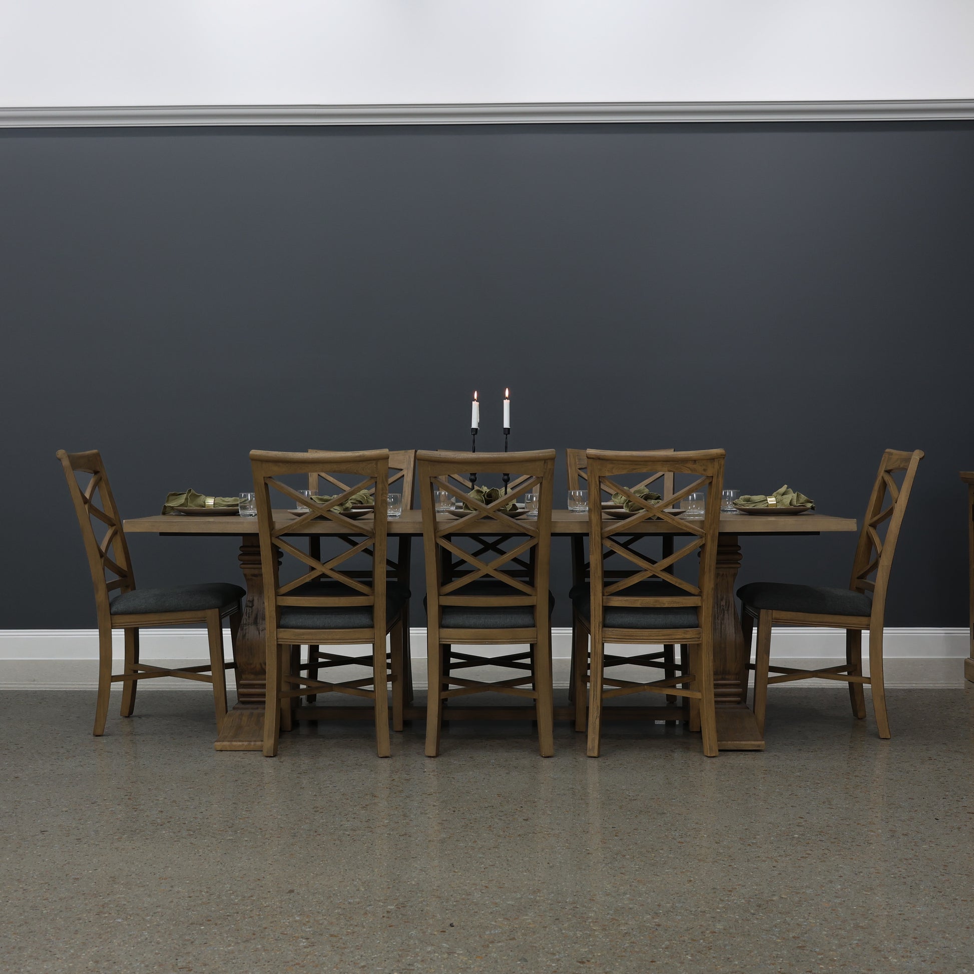 Macedon Dining Table Pedestal Leg