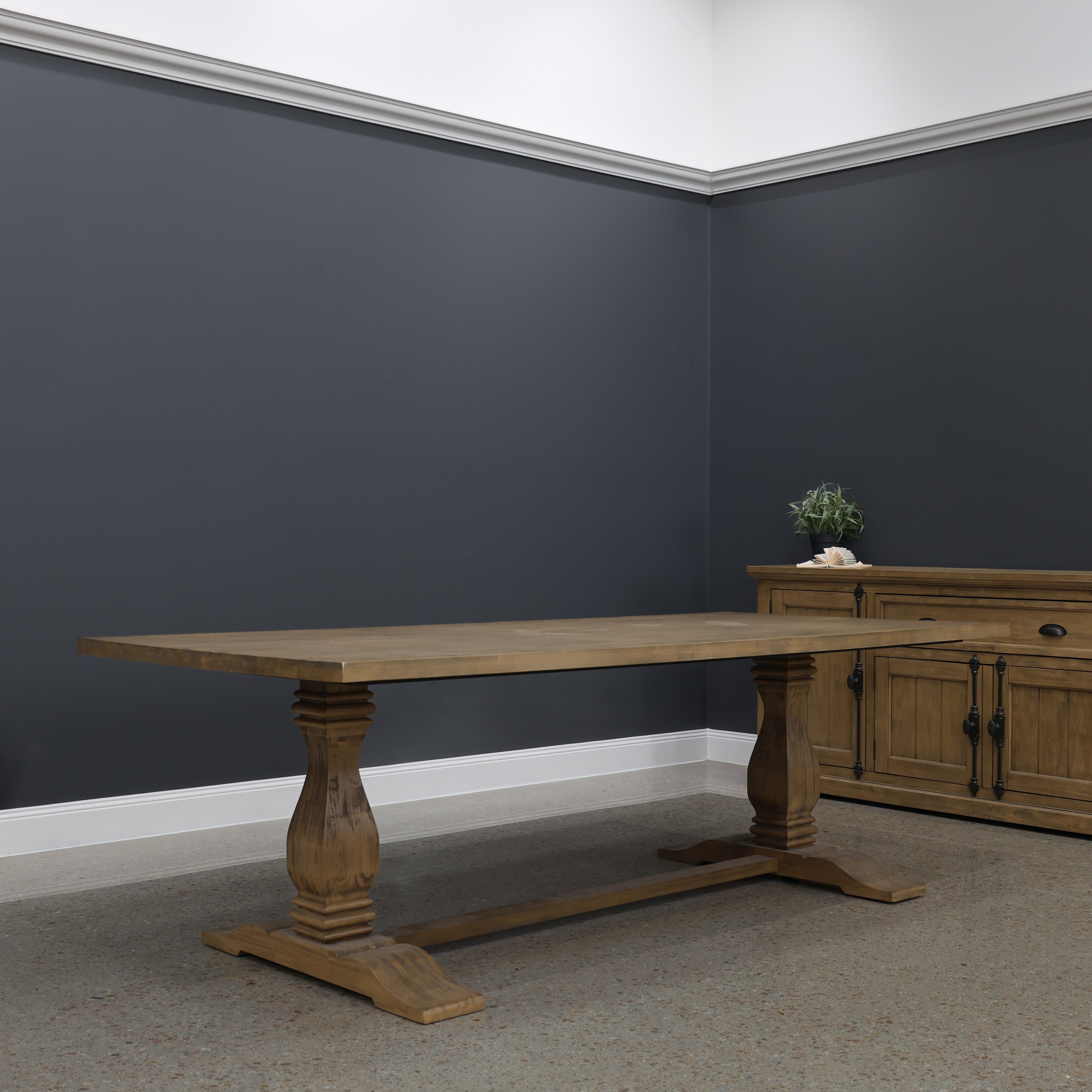 Macedon Dining Table - Pedestal Leg