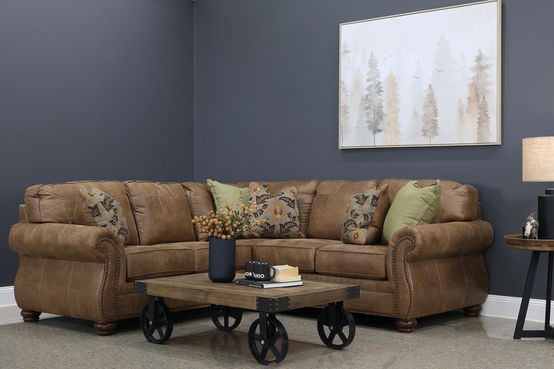 Laura 2 Piece Sectional (LAF Loveseat & RAF Sofa)
