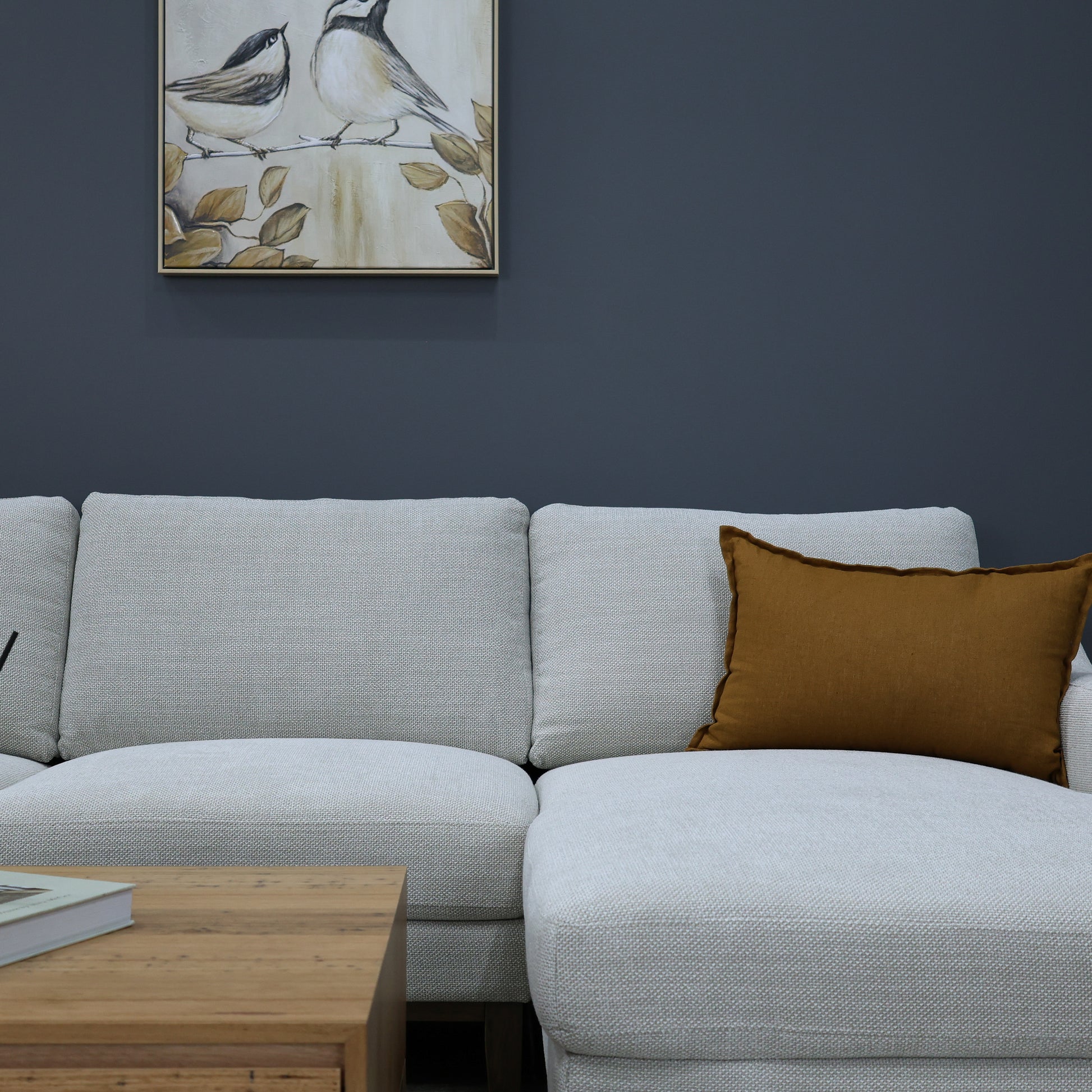 Rosebud Sofa Chaise - Natural