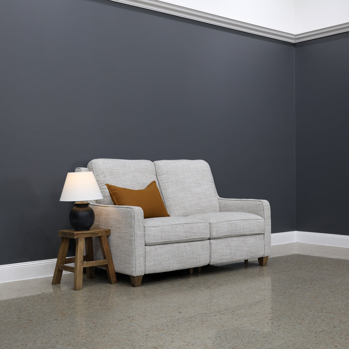 Adelaide Electric Loveseat - Soft Natural