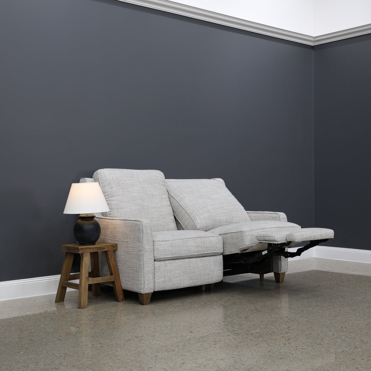 Adelaide Electric Loveseat - Soft Natural