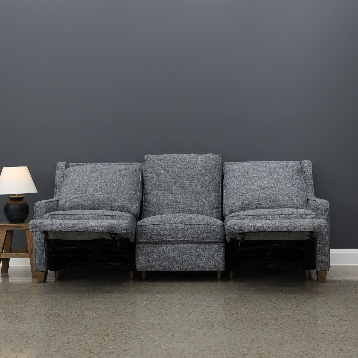 Adelaide Electric Sofa- Soft Charcoal