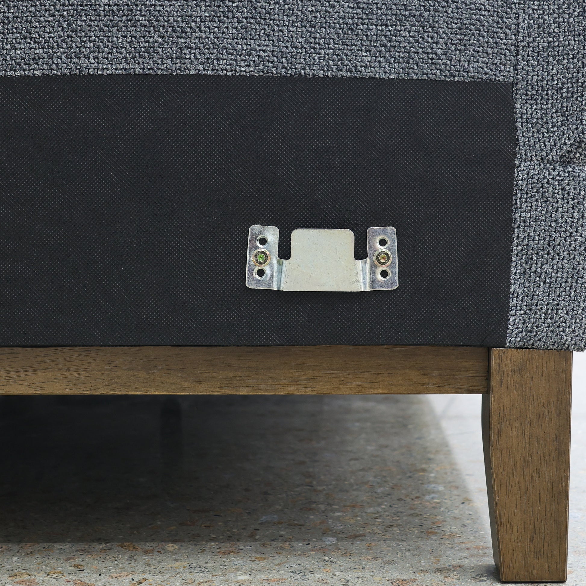 Rosebud Sofa Chaise - Grey