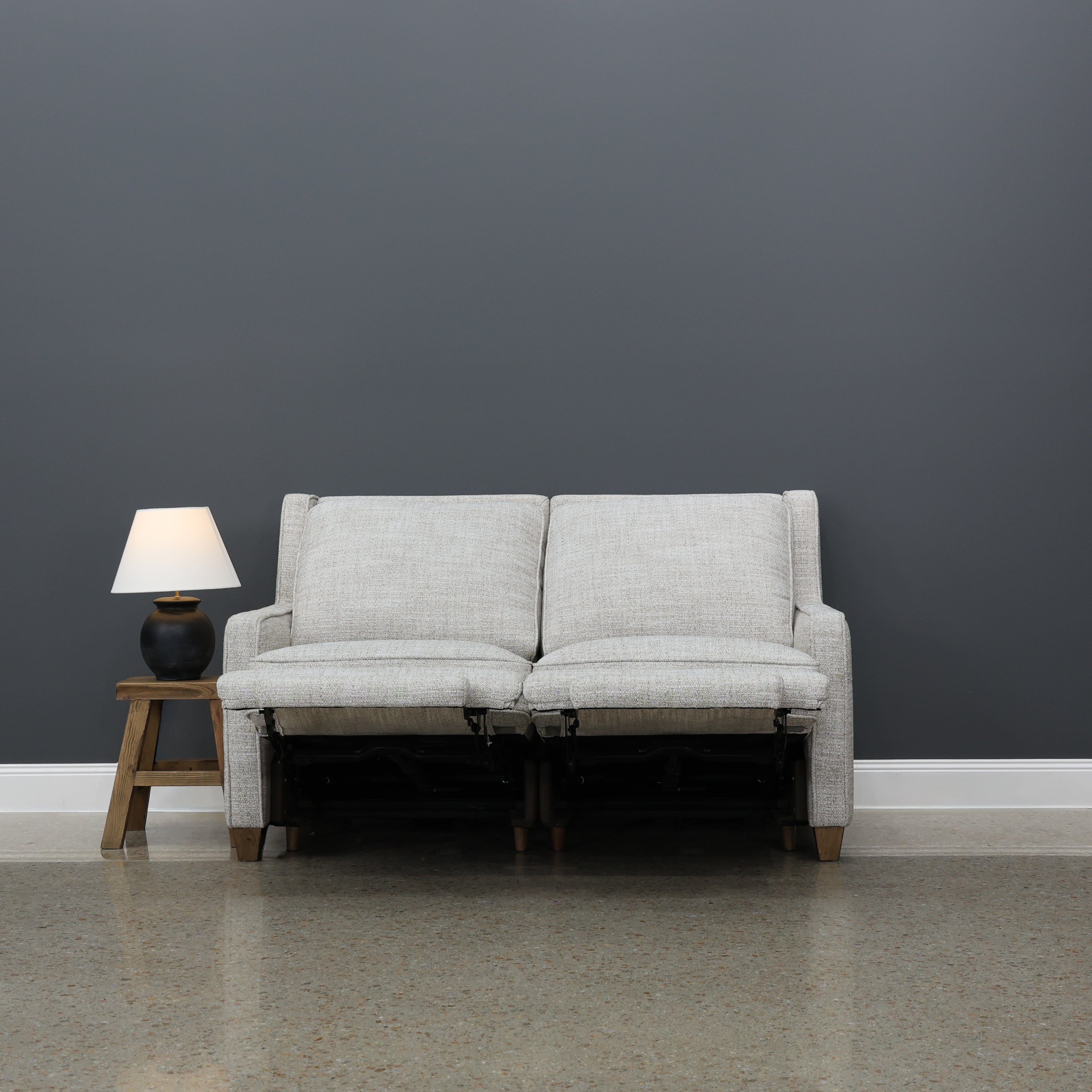 Adelaide Electric Loveseat - Soft Natural